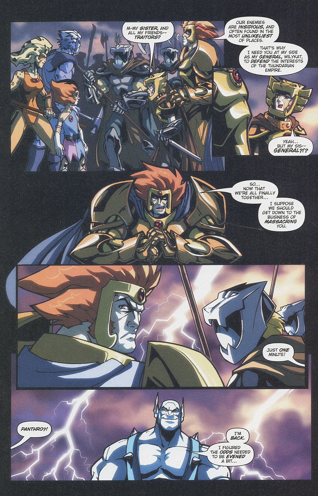 Read online ThunderCats: Enemy's Pride comic -  Issue #5 - 10