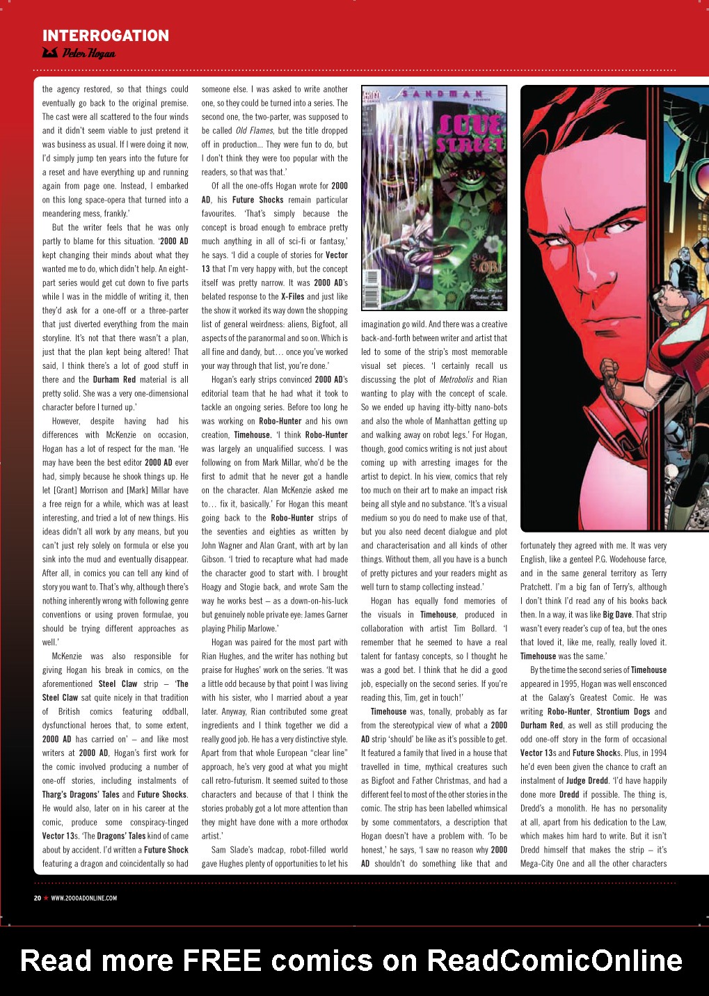 Read online Judge Dredd Megazine (Vol. 5) comic -  Issue #307 - 20