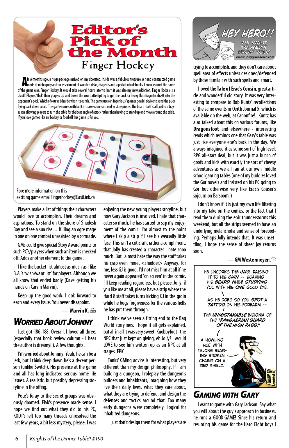 Read online Knights of the Dinner Table comic -  Issue #190 - 8