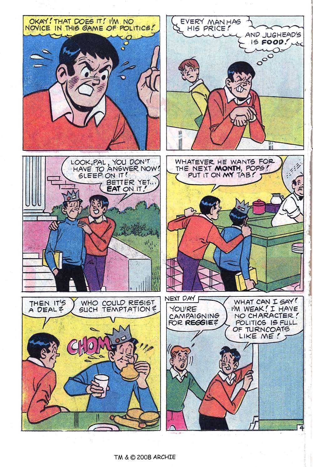 Read online Jughead (1965) comic -  Issue #256 - 16