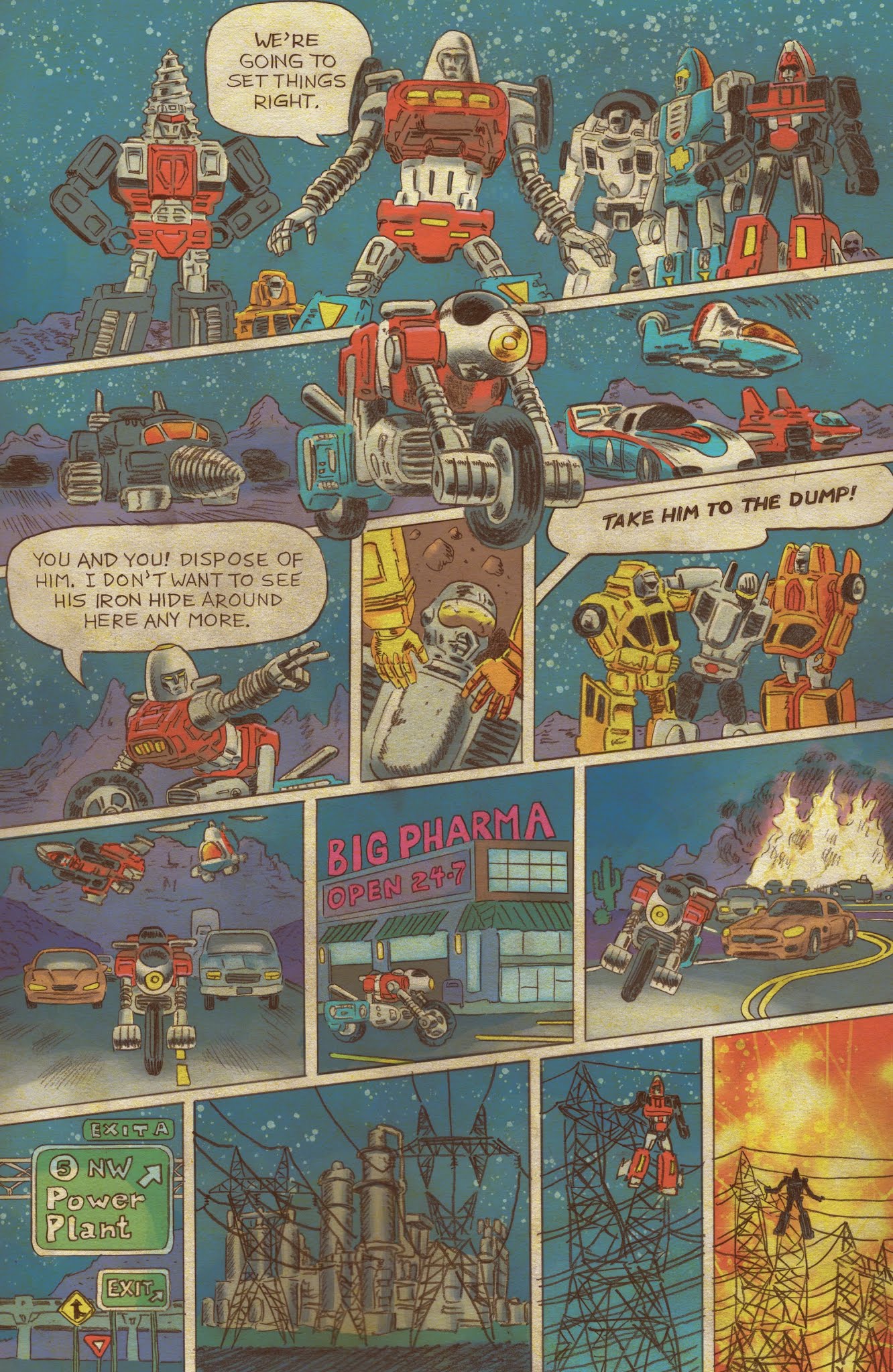Read online Go-Bots comic -  Issue #2 - 4