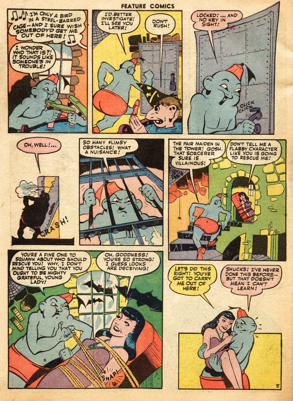 Read online Feature Comics comic -  Issue #85 - 56