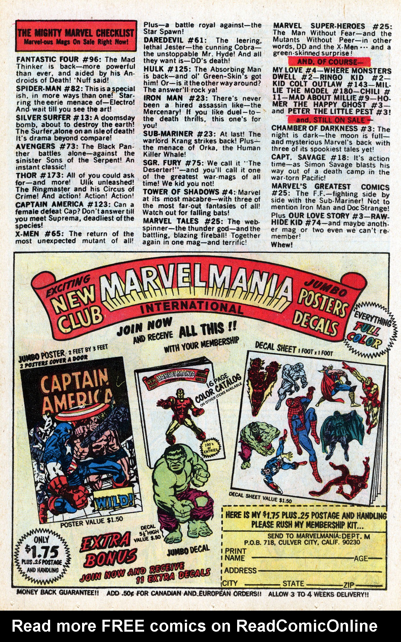 Read online Marvel Tales (1964) comic -  Issue #25 - 48