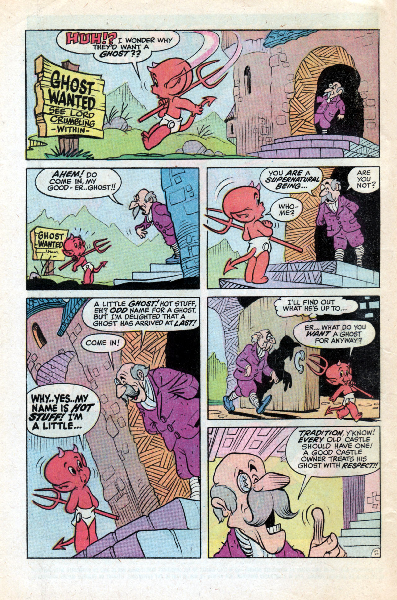 Read online Hot Stuff, the Little Devil comic -  Issue #123 - 6