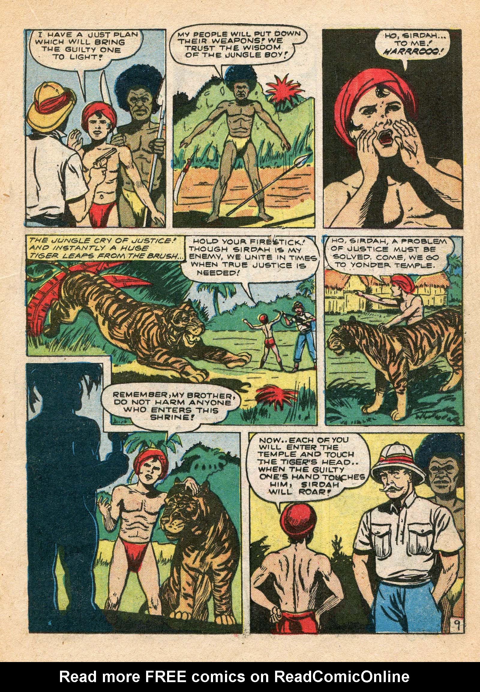Read online Wambi Jungle Boy comic -  Issue #7 - 25