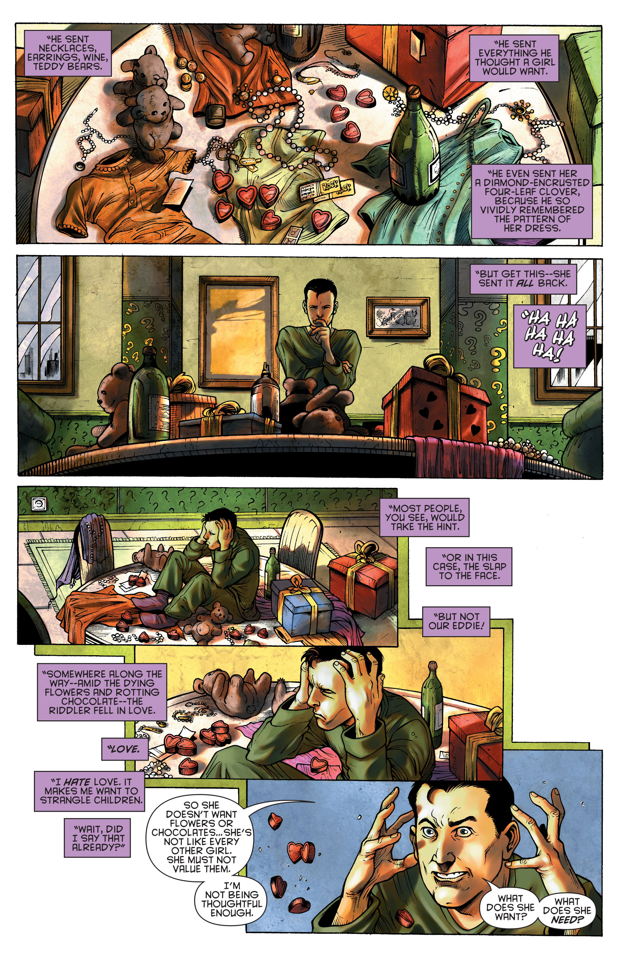 Read online Joker's Asylum II: The Riddler comic -  Issue # Full - 10
