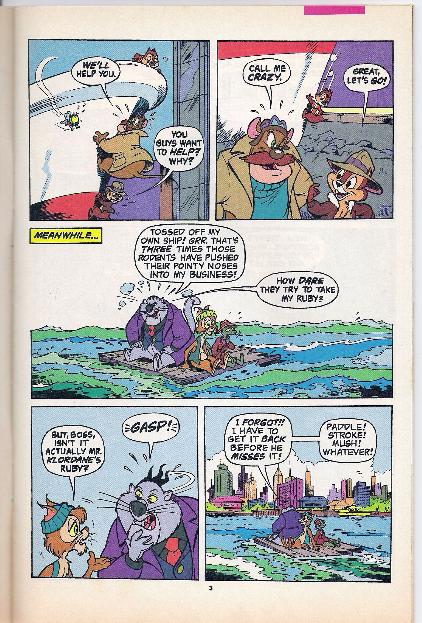 Read online Disney's Chip 'N Dale Rescue Rangers comic -  Issue #2 - 5