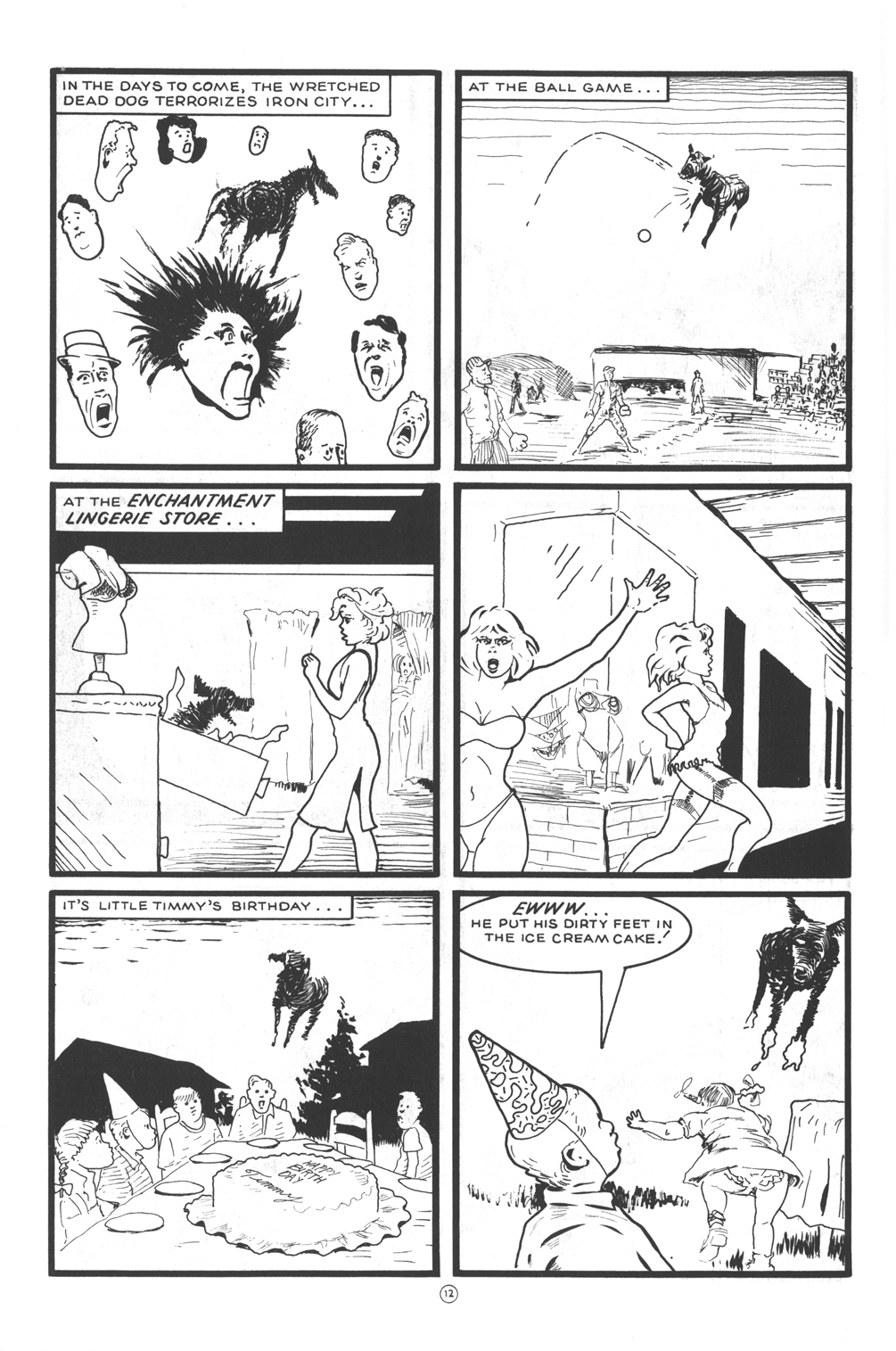Read online Flaming Carrot Comics (1984) comic -  Issue #12 - 14