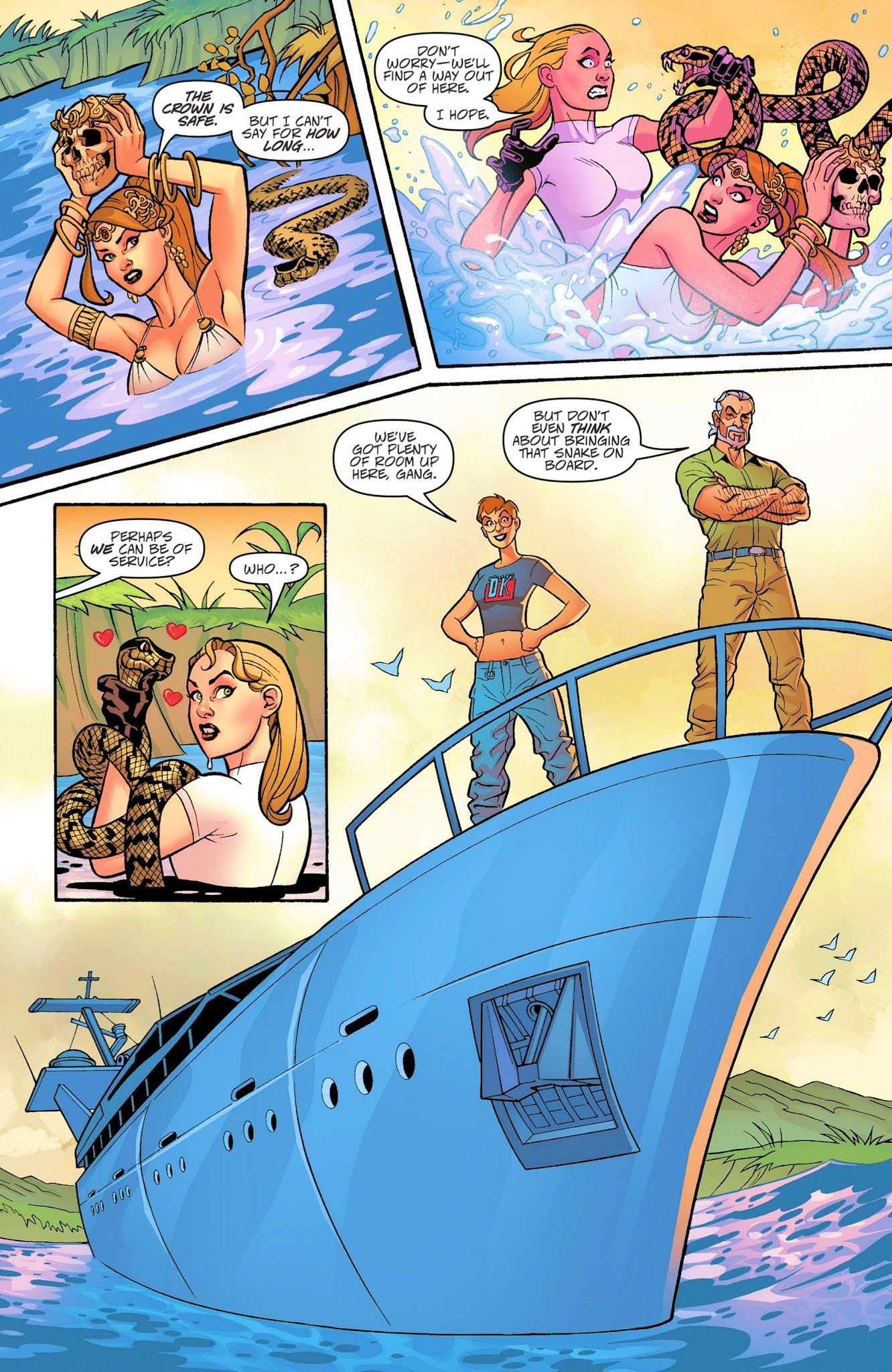 Read online Danger Girl: Trinity comic -  Issue #4 - 21