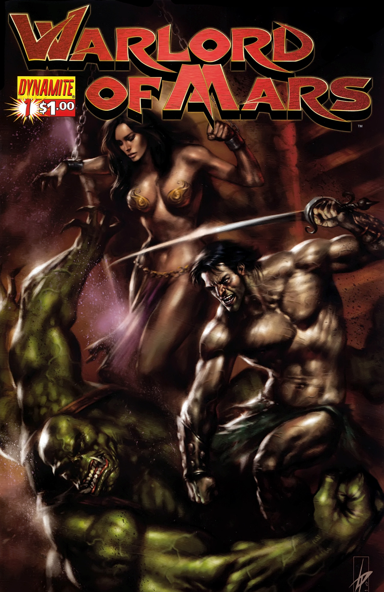 Read online Warlord of Mars comic -  Issue #1 - 4
