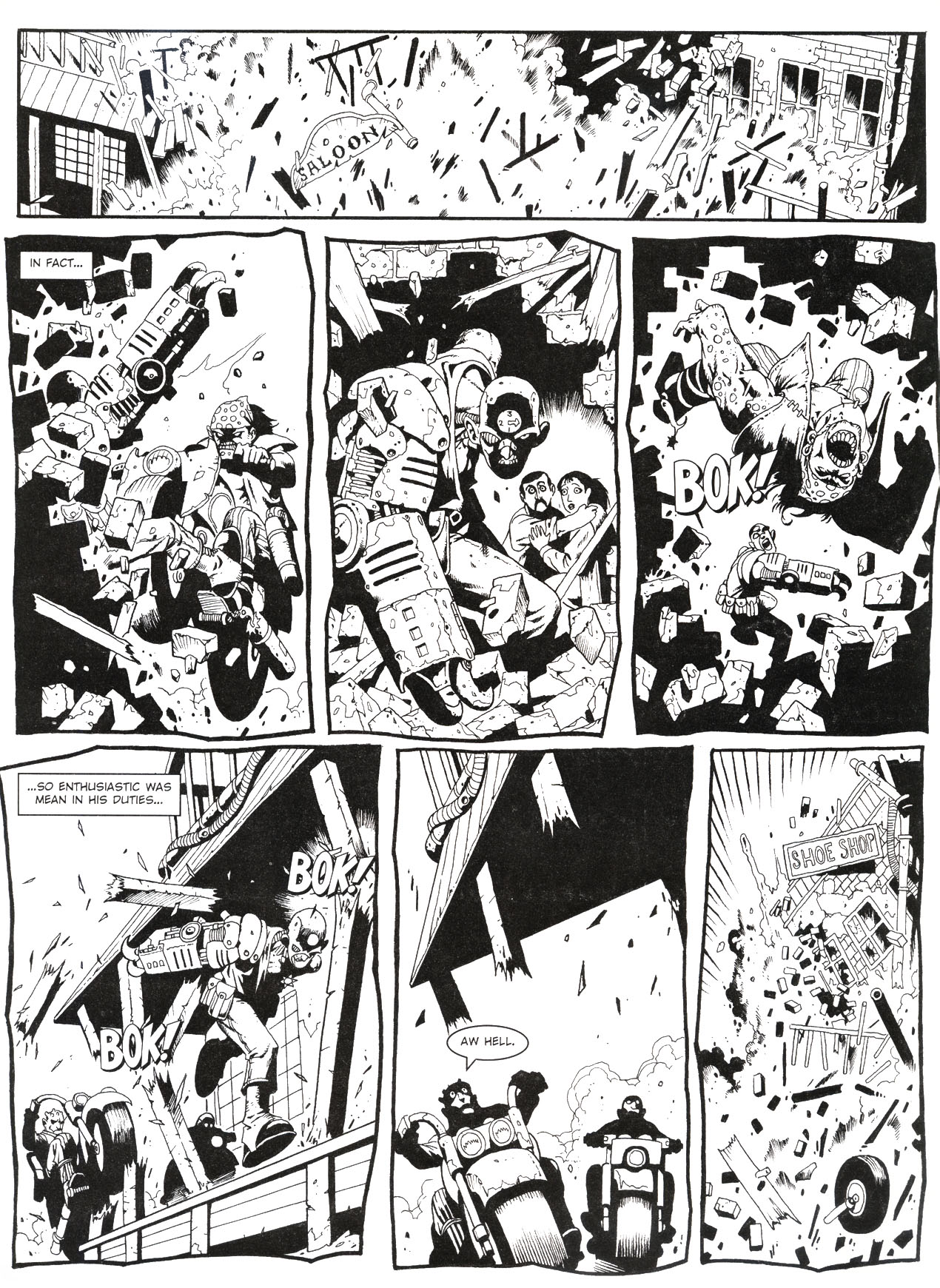 Read online Judge Dredd Megazine (vol. 3) comic -  Issue #75 - 23