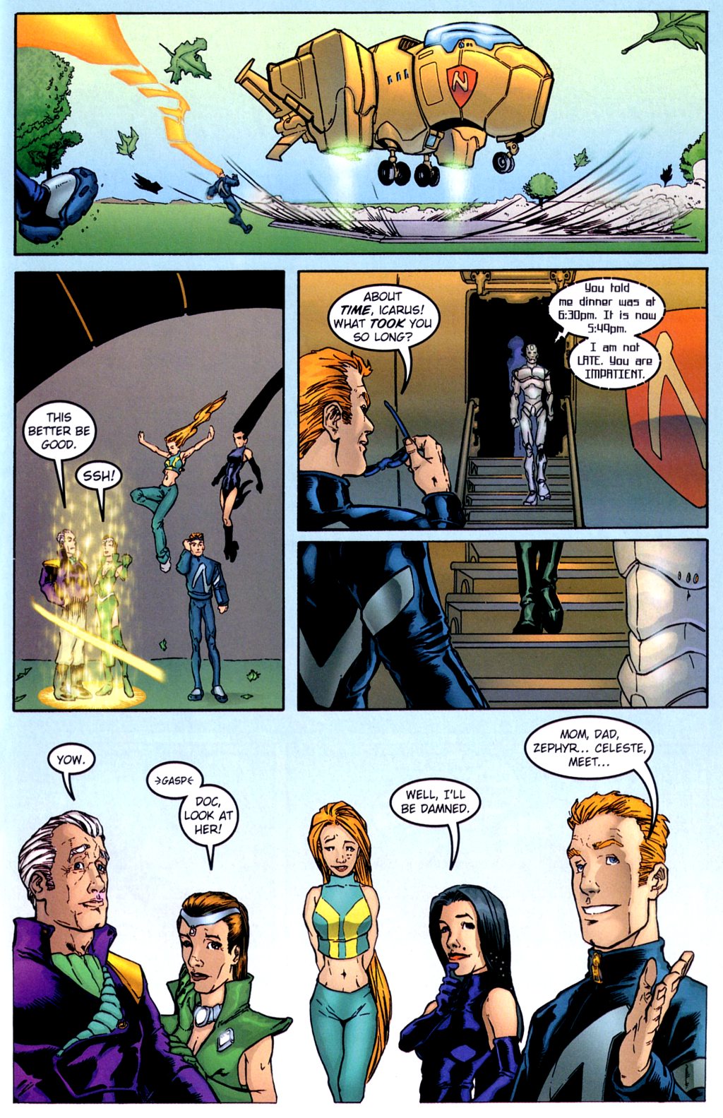 Read online Noble Causes: First Impressions comic -  Issue # Full - 9