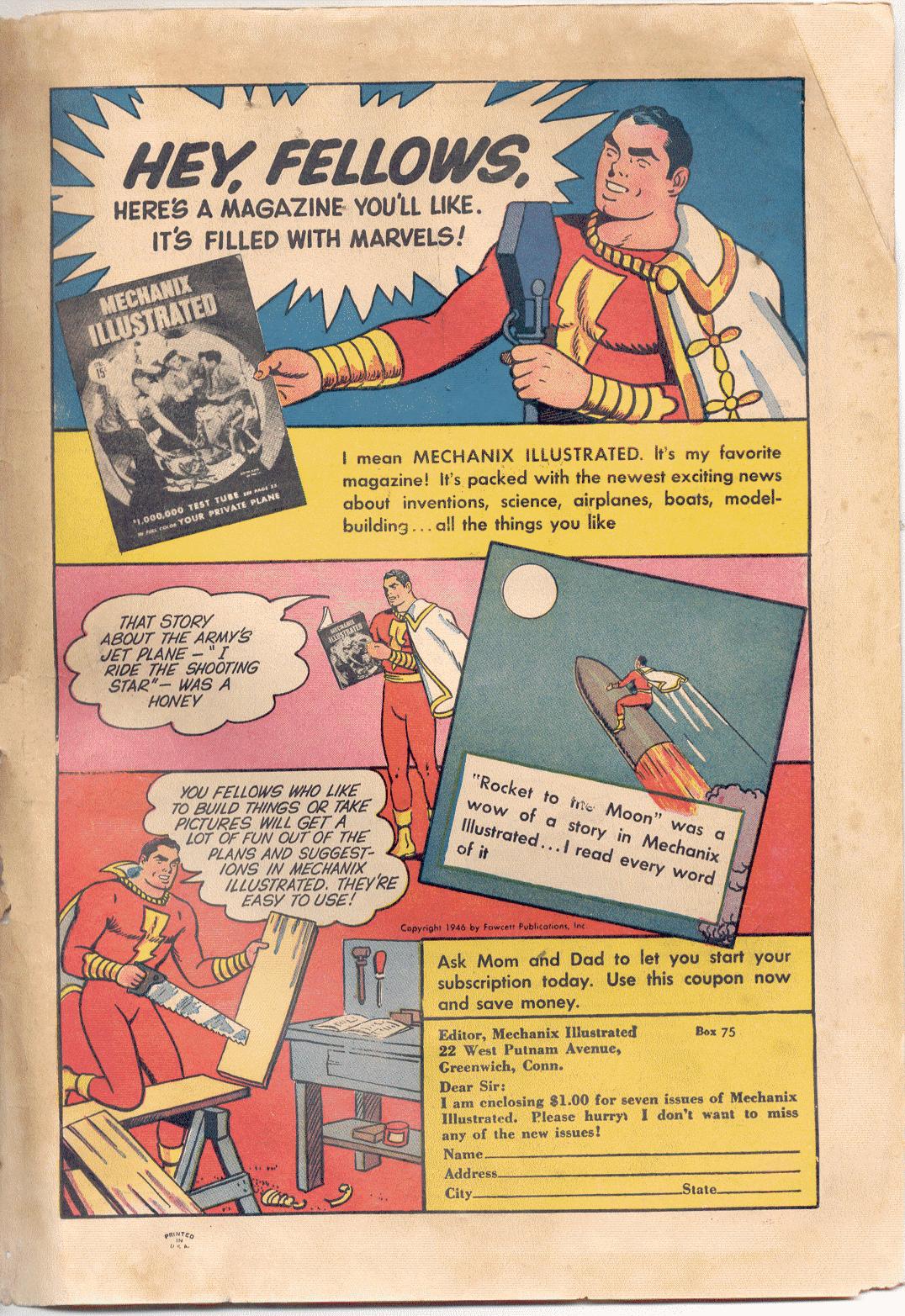 Read online Captain Marvel Adventures comic -  Issue #57 - 51