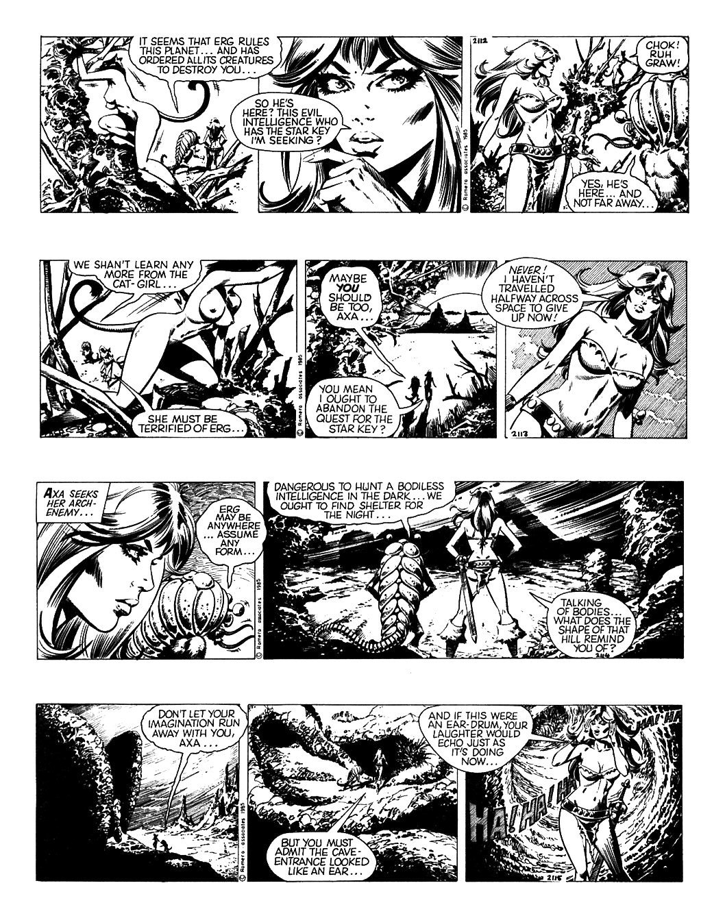 Read online Axa comic -  Issue #9 - 53