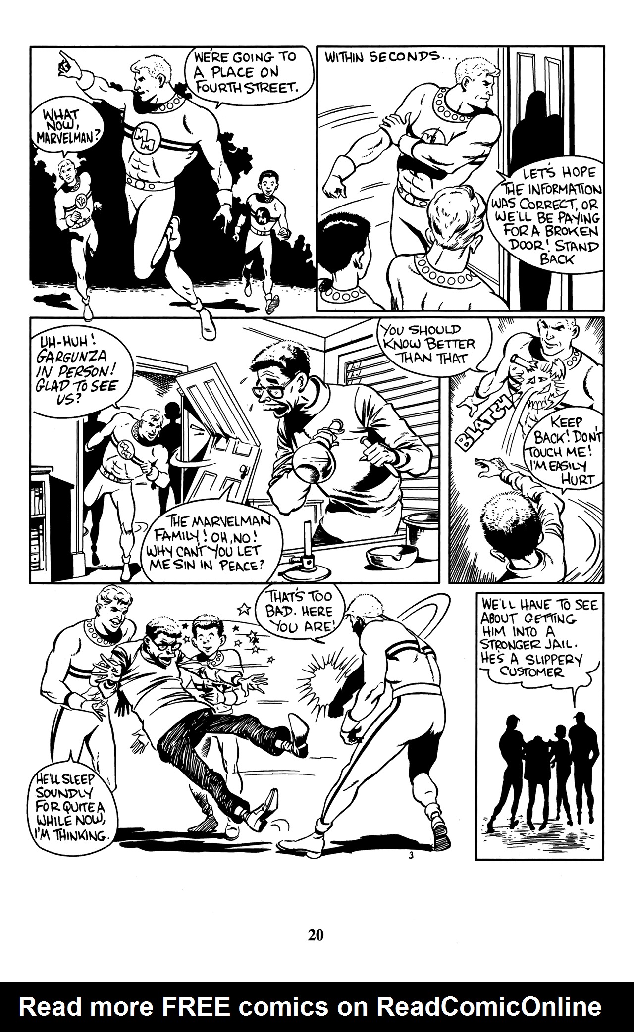 Read online Marvelman Family's Finest comic -  Issue #5 - 23