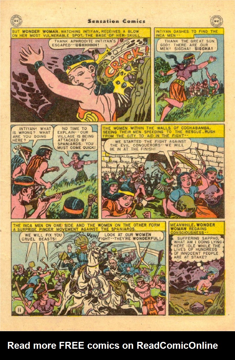 Read online Sensation (Mystery) Comics comic -  Issue #70 - 12