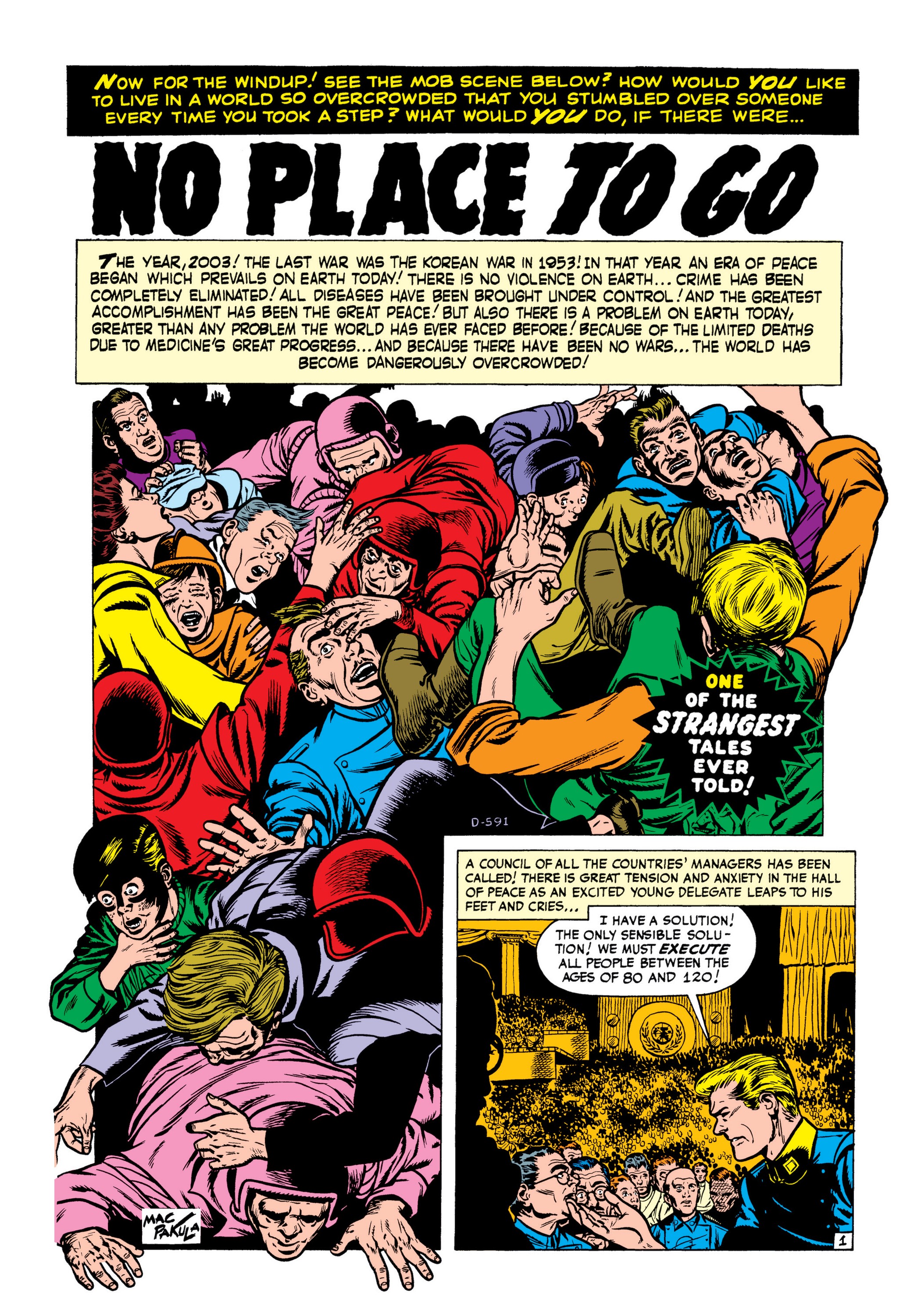 Read online Marvel Masterworks: Atlas Era Strange Tales comic -  Issue # TPB 3 (Part 2) - 36