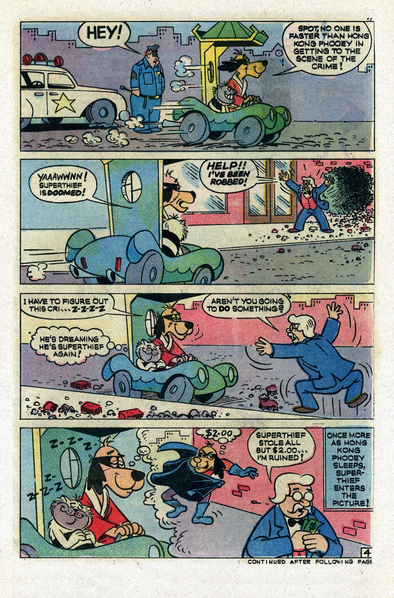 Read online Hong Kong Phooey comic -  Issue #5 - 11