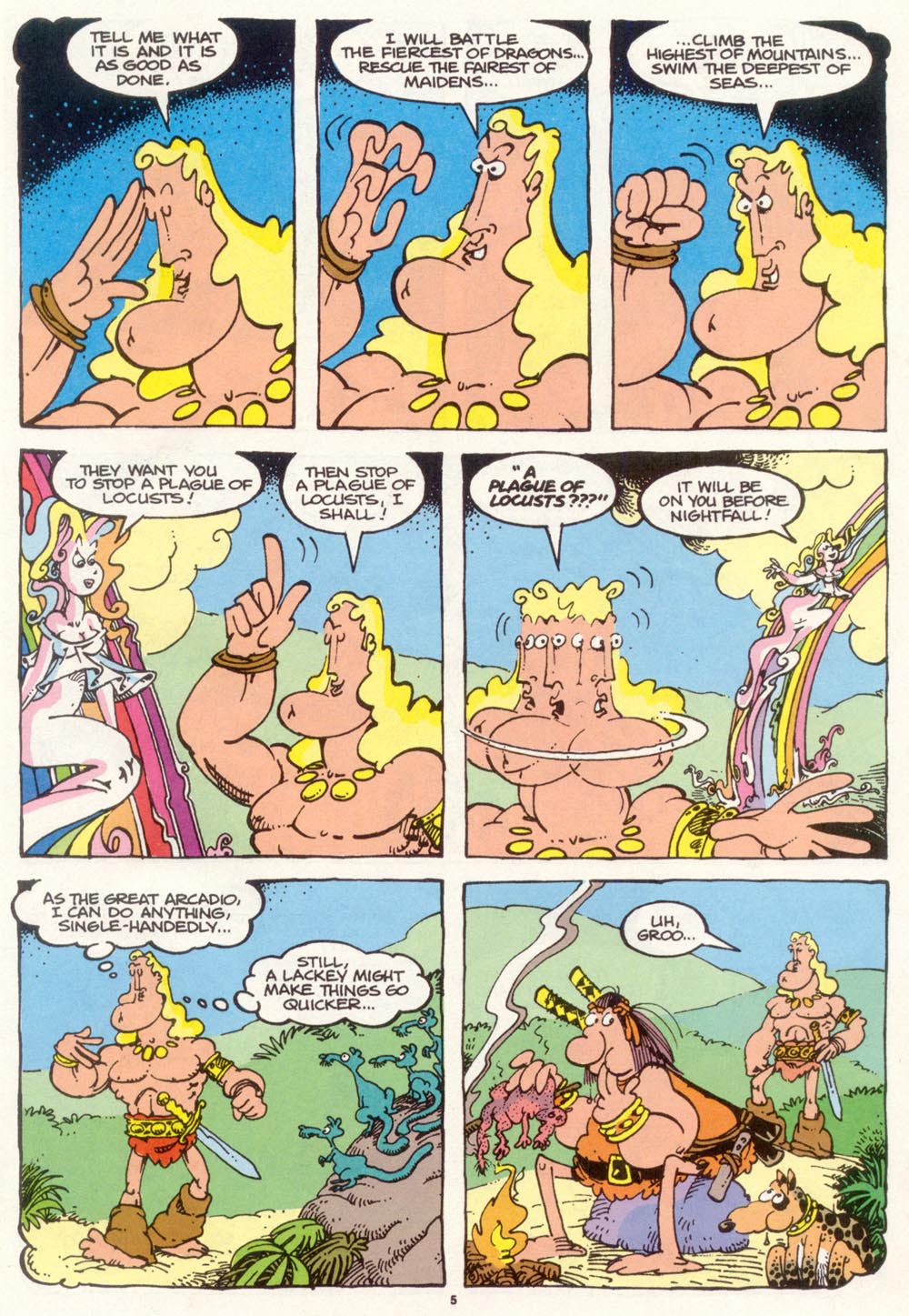 Read online Sergio Aragonés Groo the Wanderer comic -  Issue #97 - 6