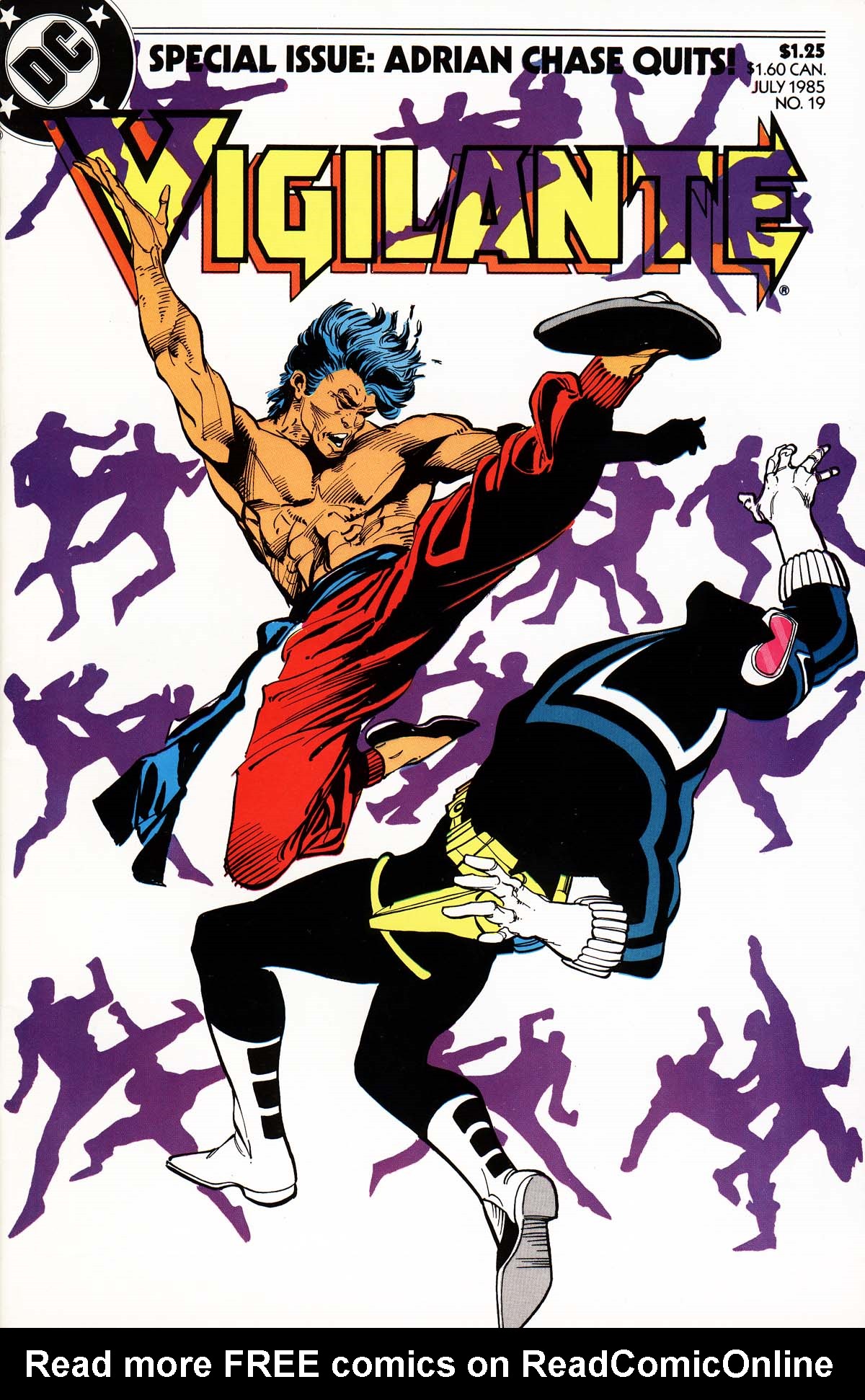 Read online Vigilante (1983) comic -  Issue #19 - 1