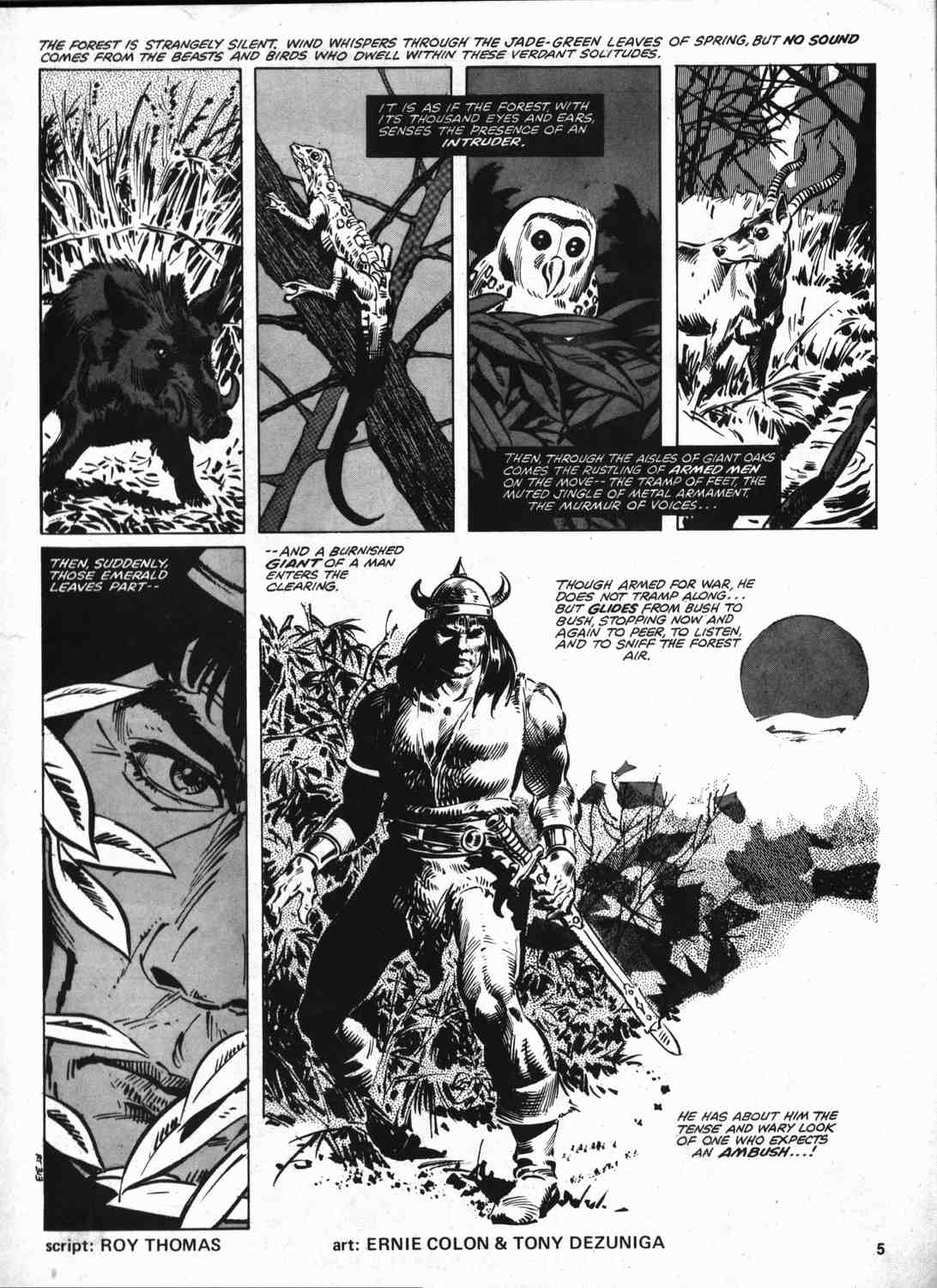 Read online The Savage Sword Of Conan comic -  Issue #46 - 4