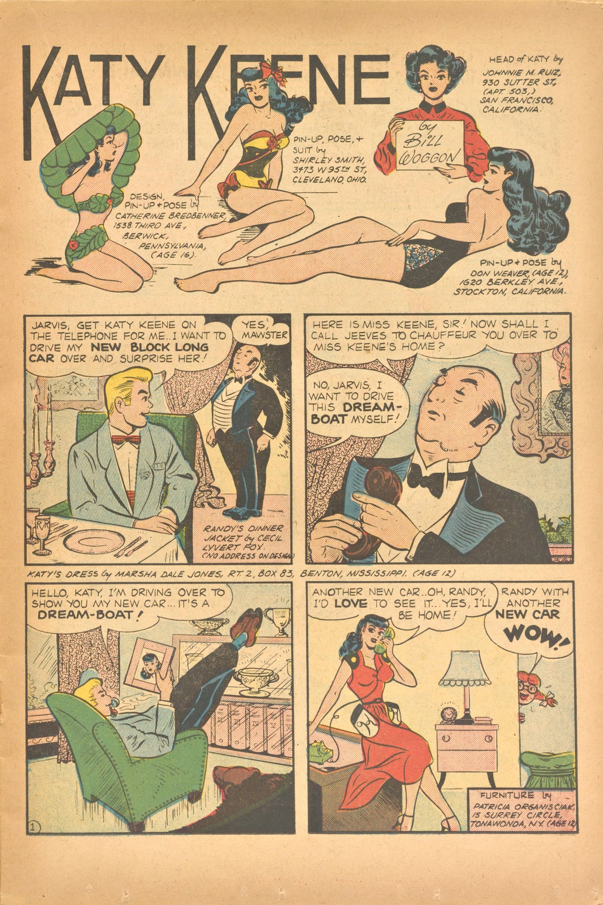 Read online Katy Keene (1949) comic -  Issue #19 - 15