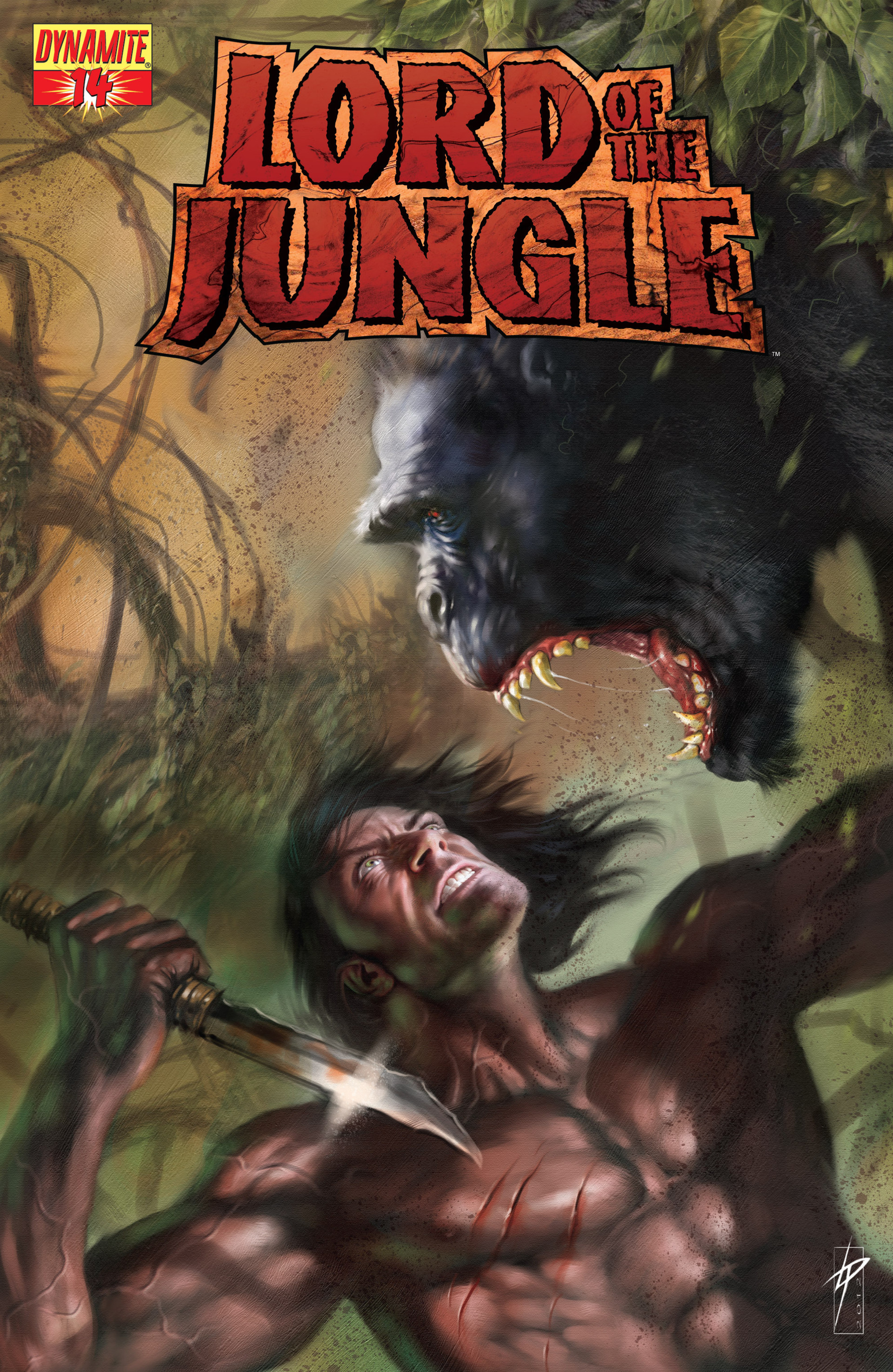 Read online Lord Of The Jungle (2012) comic -  Issue #14 - 1