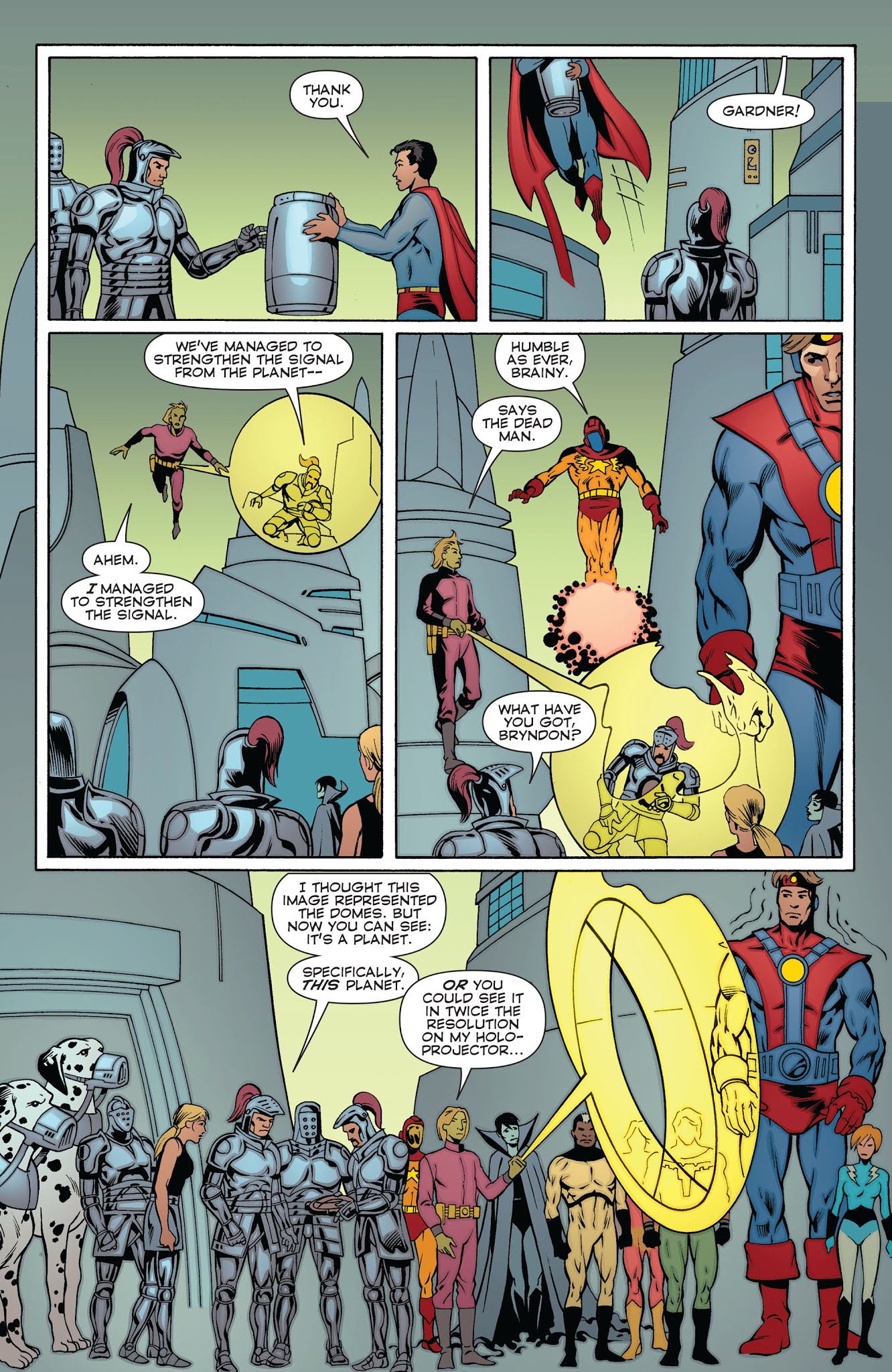 Read online Convergence: Crisis comic -  Issue # TPB 1 (Part 1) - 45