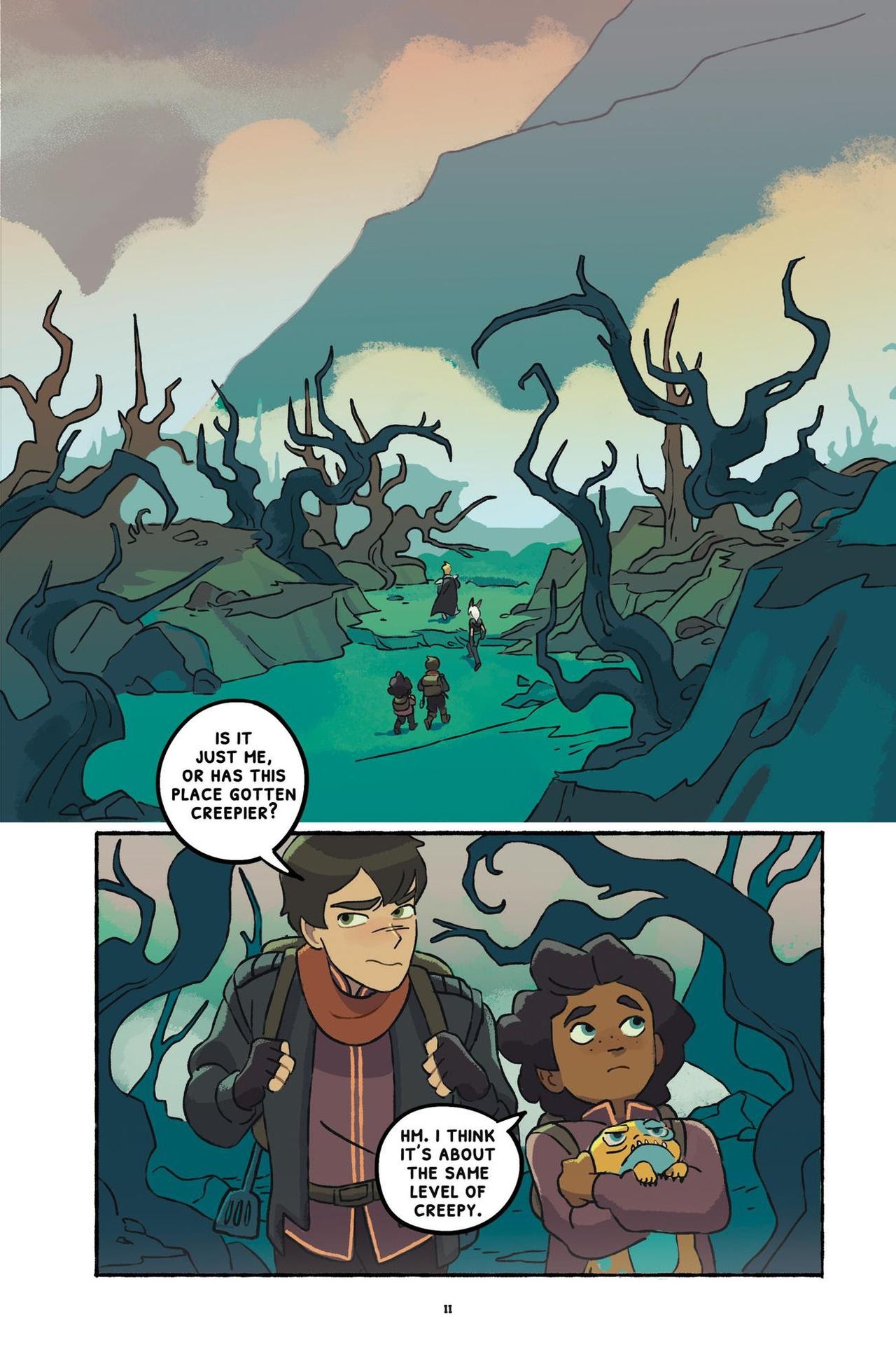 Read online Through the Moon: The Dragon Prince Graphic Novel comic -  Issue # TPB - 15