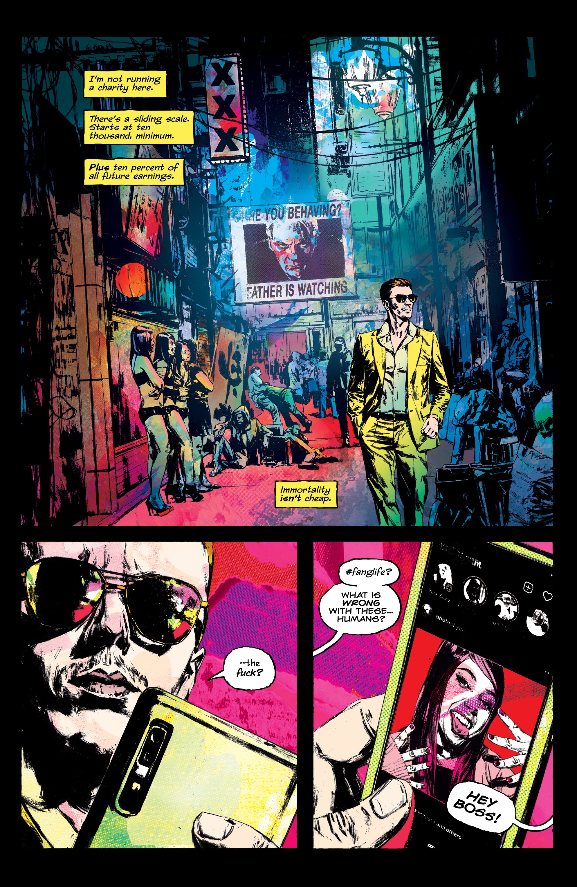 Read online Blood Stained Teeth comic -  Issue #1 - 5