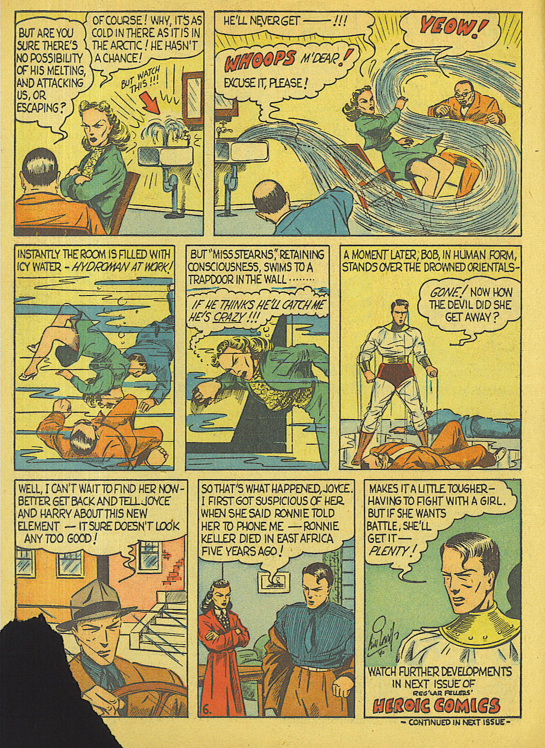 Read online Reg'lar Fellers Heroic Comics comic -  Issue #5 - 7