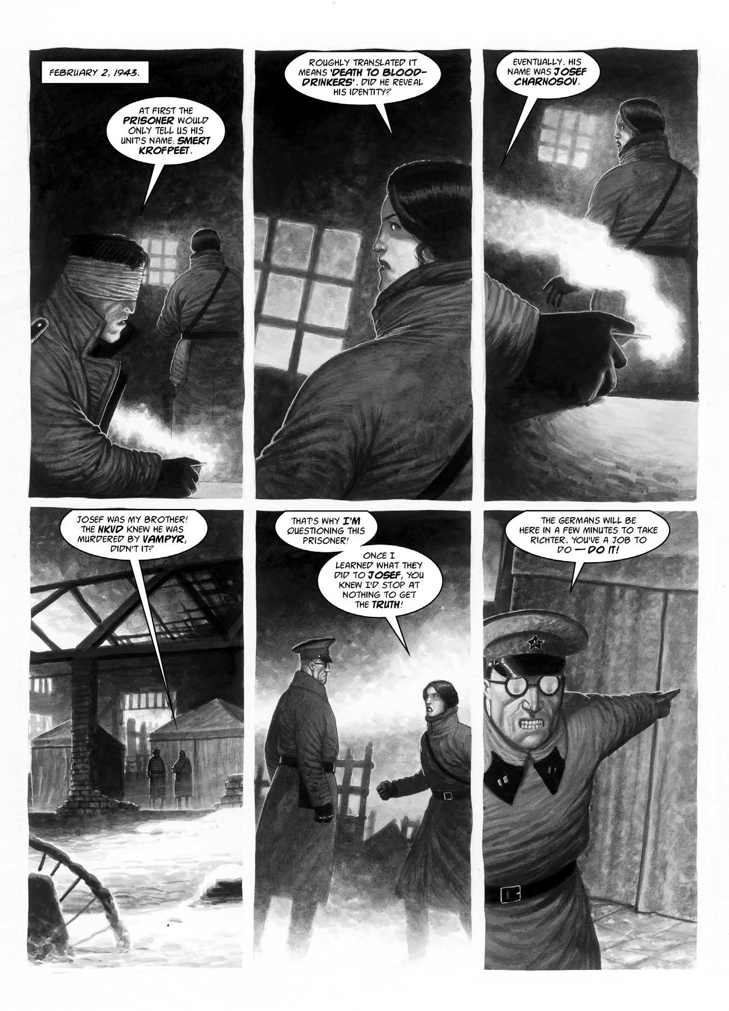 Read online Fiends of the Eastern Front comic -  Issue # TPB - 85