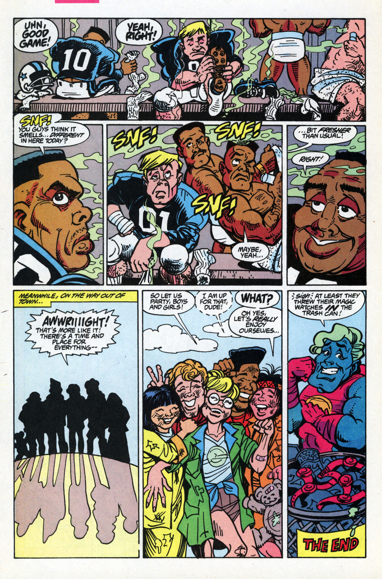 Read online Toxic Crusaders comic -  Issue #6 - 29