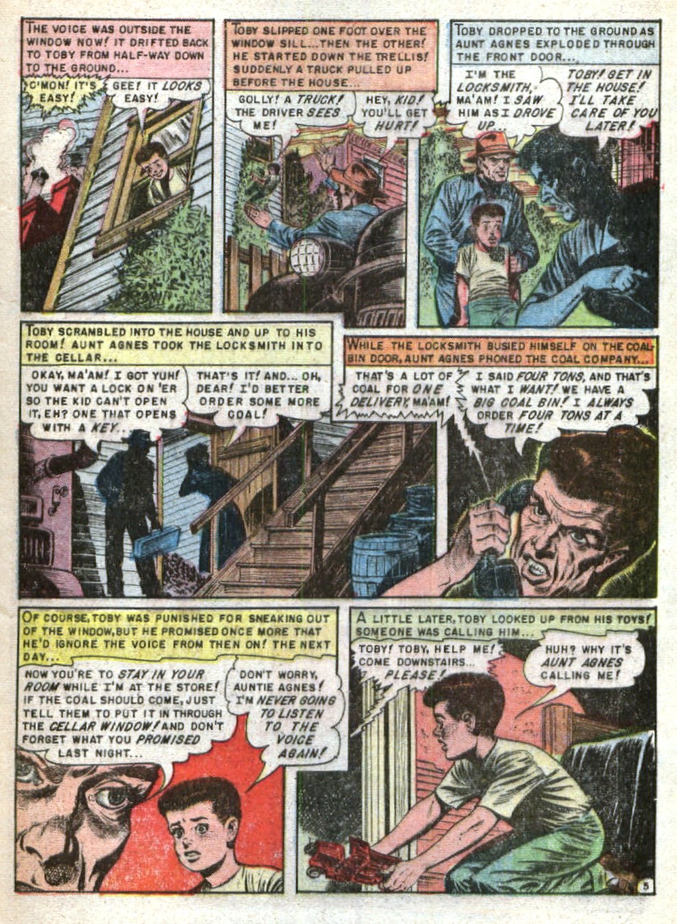 Read online Tales From The Crypt (1950) comic -  Issue #30 - 24