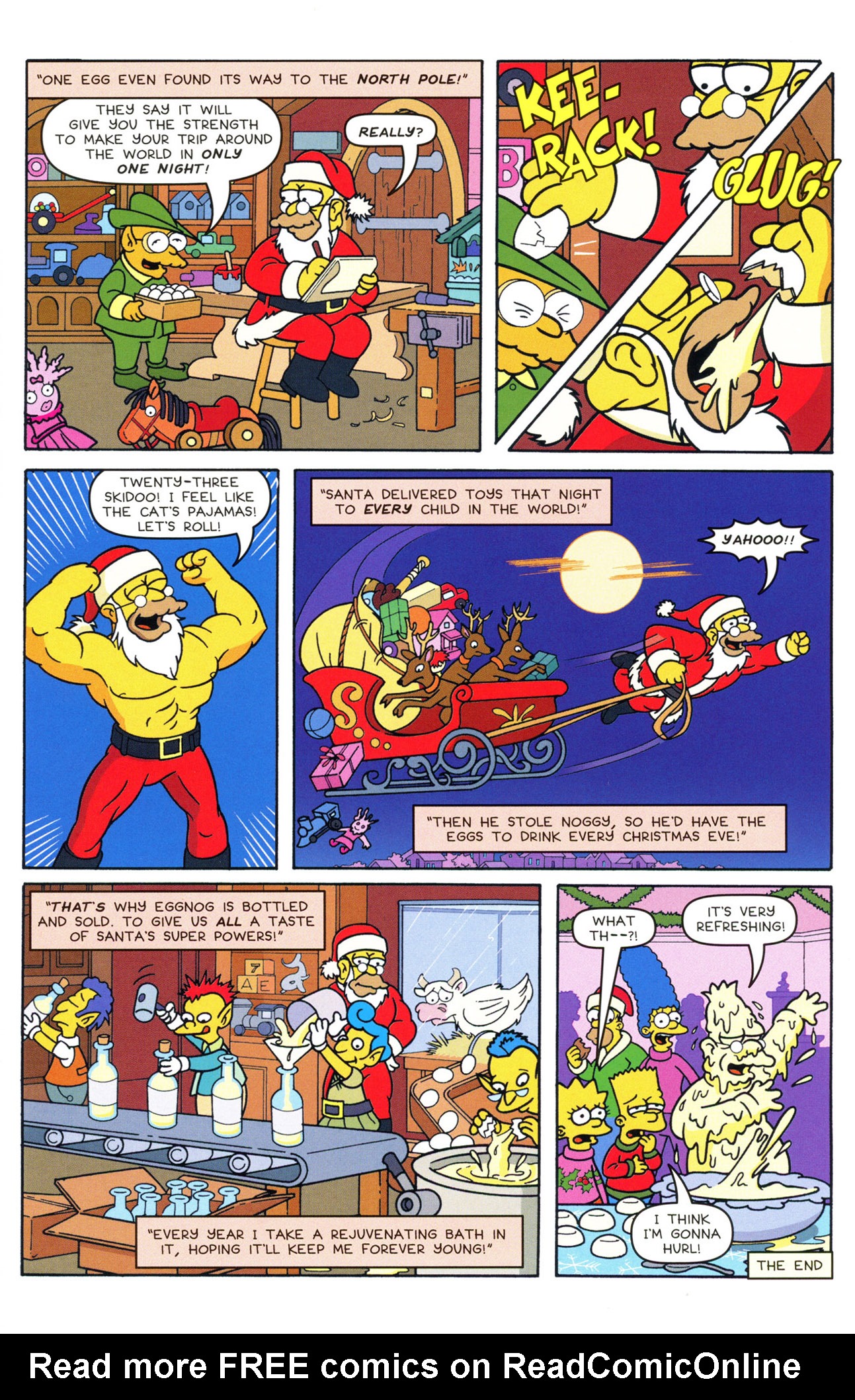 Read online The Simpsons Winter Wingding comic -  Issue #7 - 22