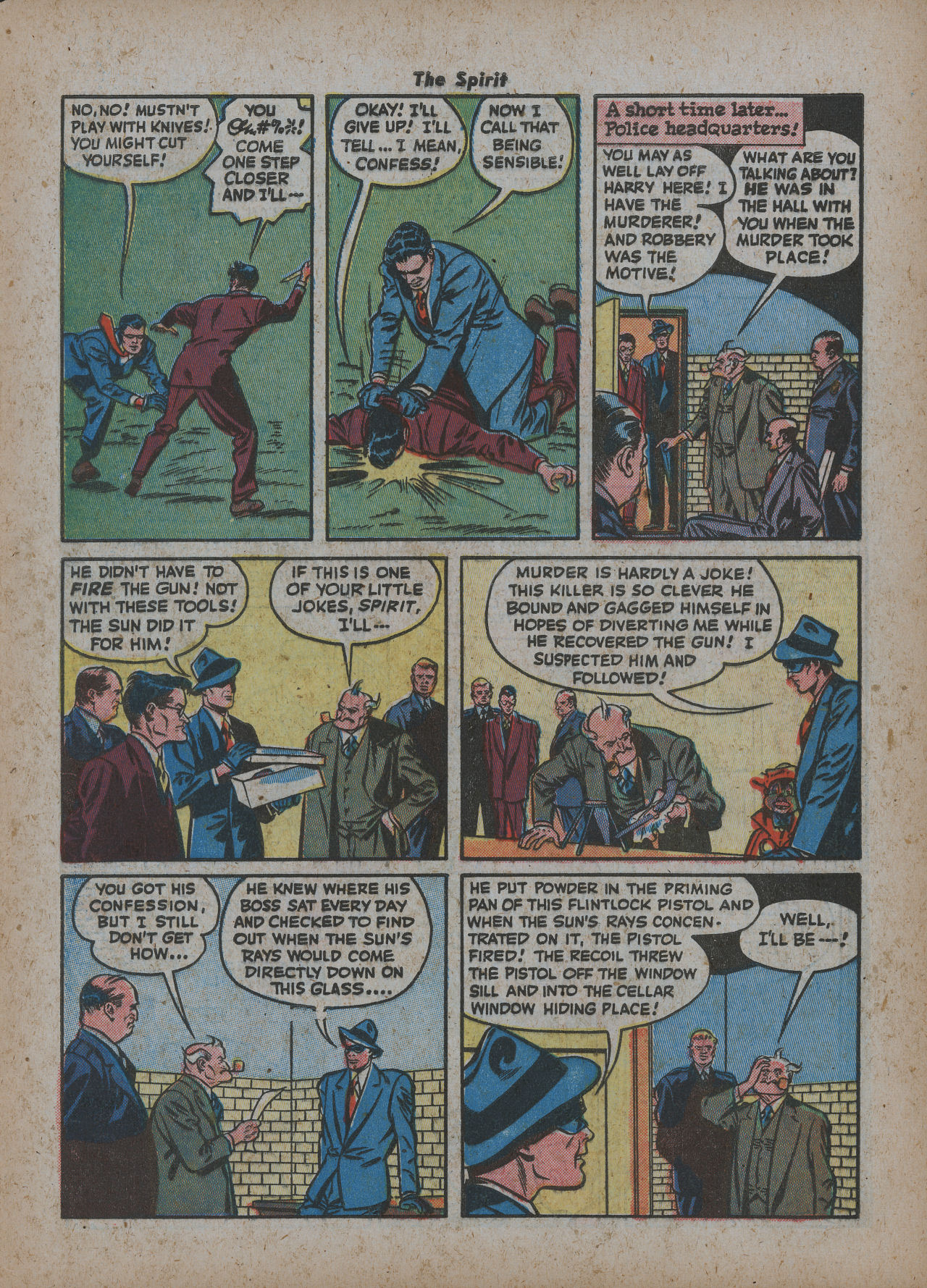 Read online The Spirit (1944) comic -  Issue #13 - 9