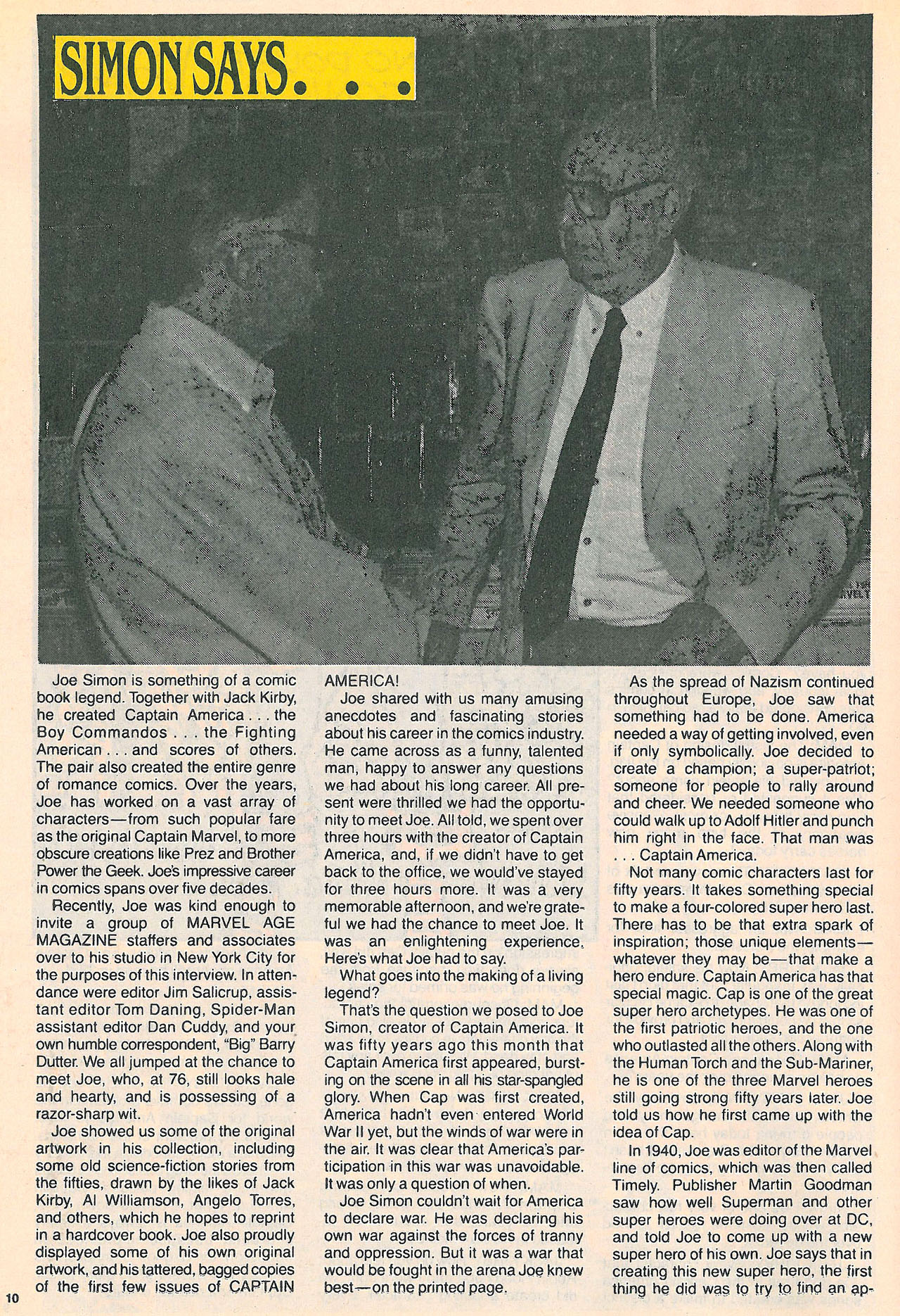 Read online Marvel Age comic -  Issue #95 - 12