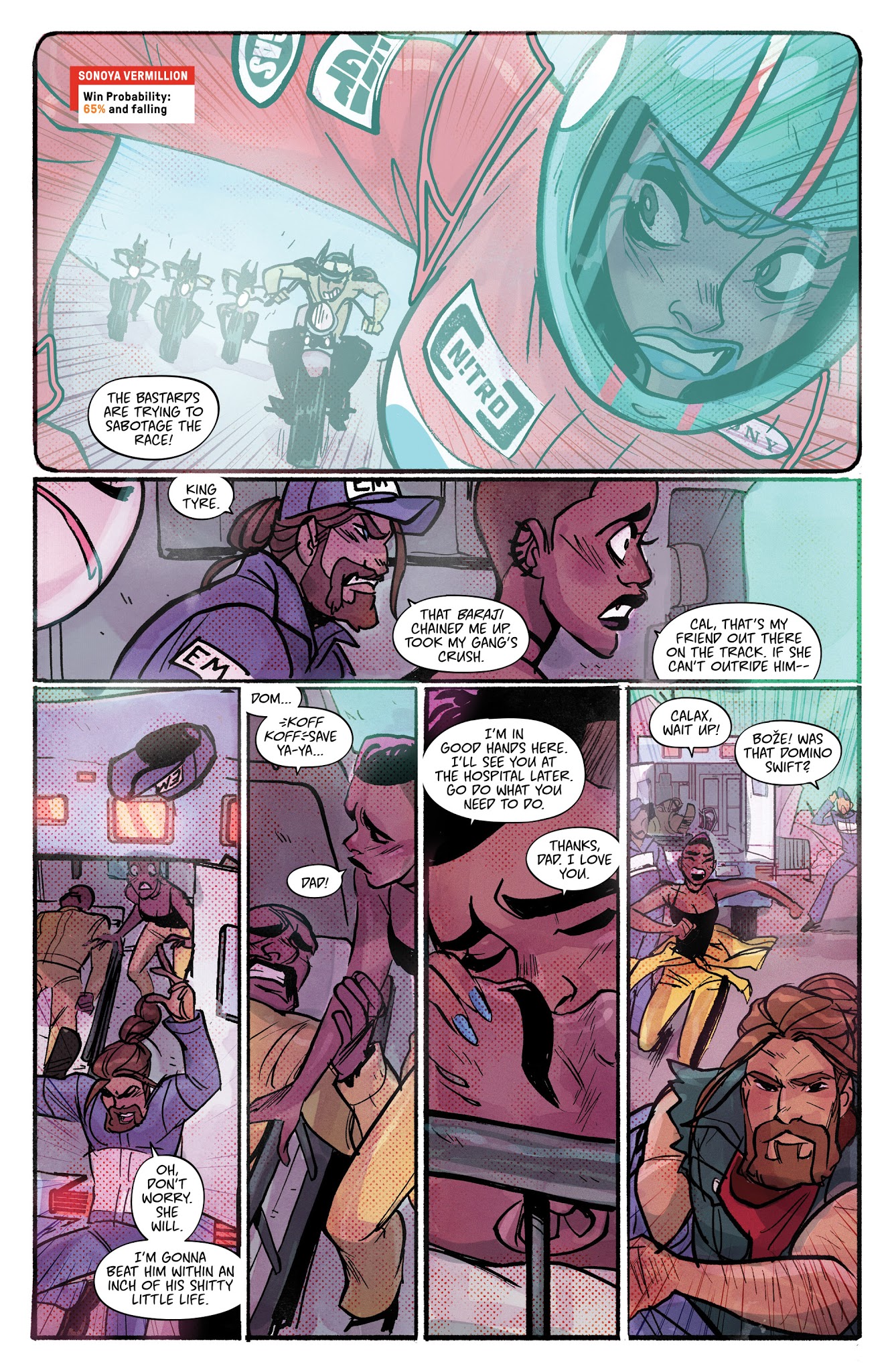 Read online Motor Crush comic -  Issue #11 - 10