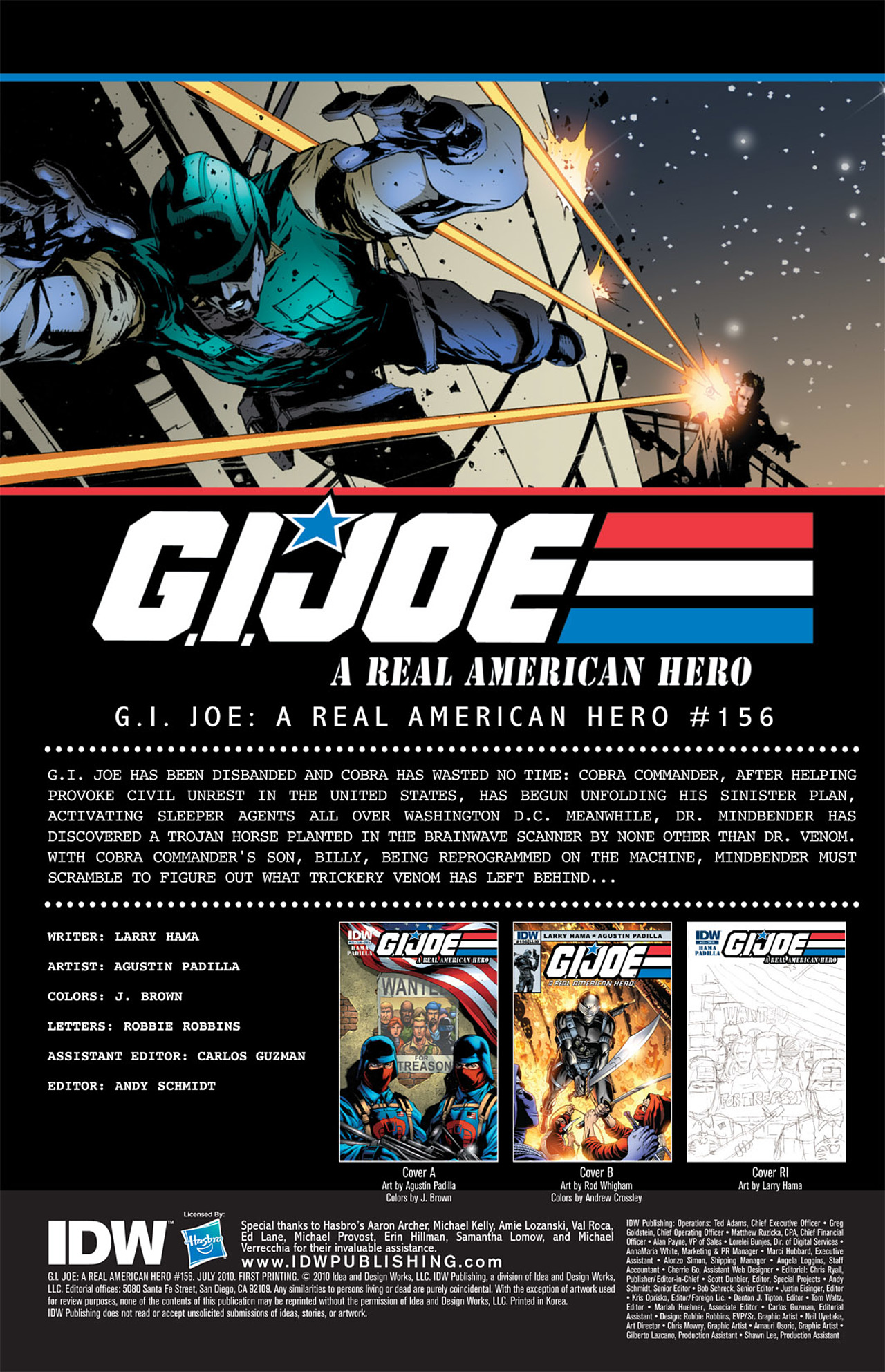 Read online G.I. Joe: A Real American Hero comic -  Issue #156 - 4