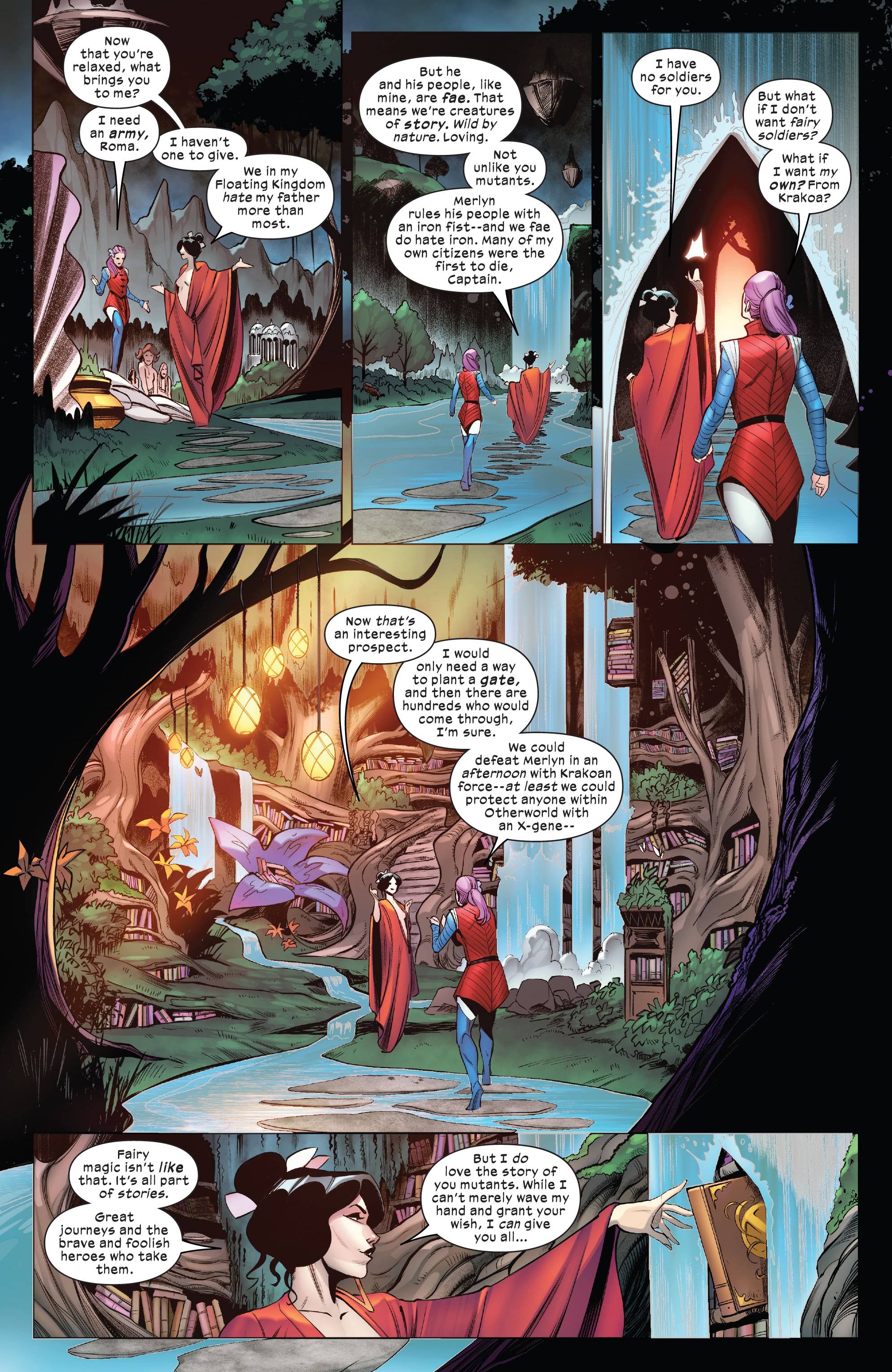 Read online Knights of X comic -  Issue #1 - 12