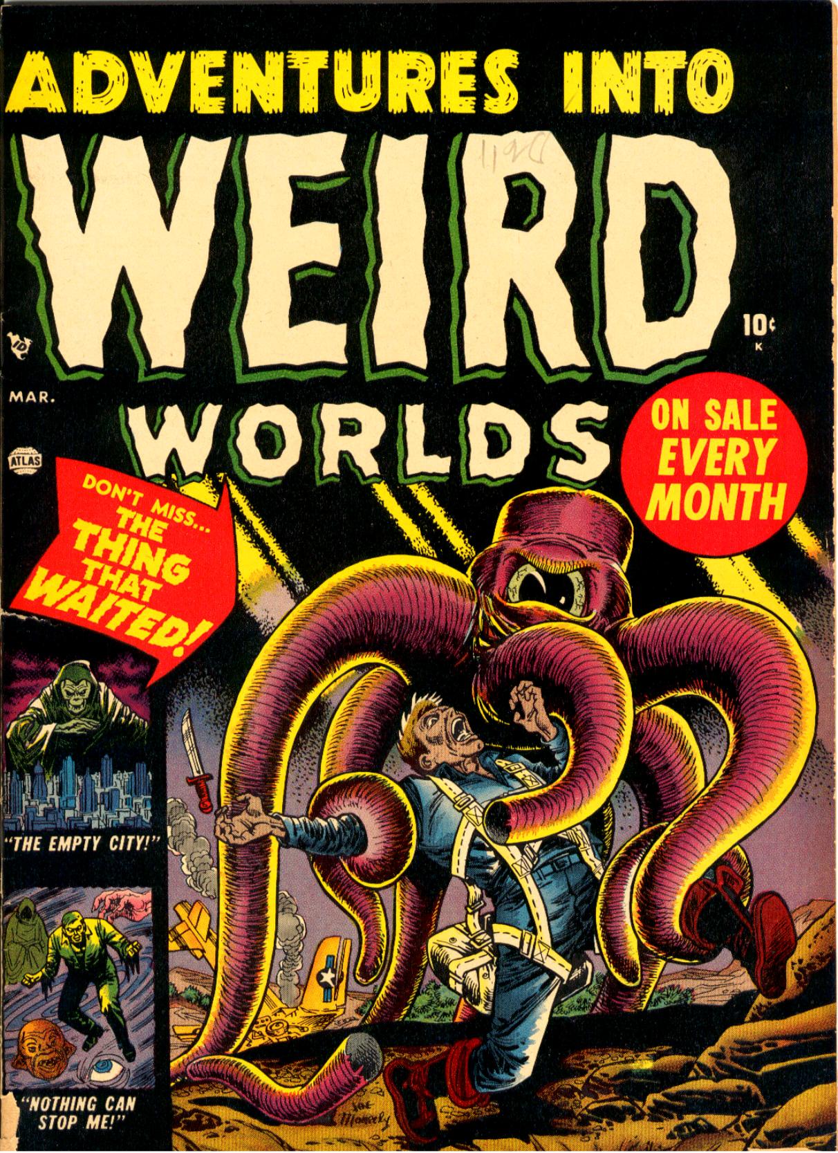 Read online Adventures into Weird Worlds comic -  Issue #3 - 1