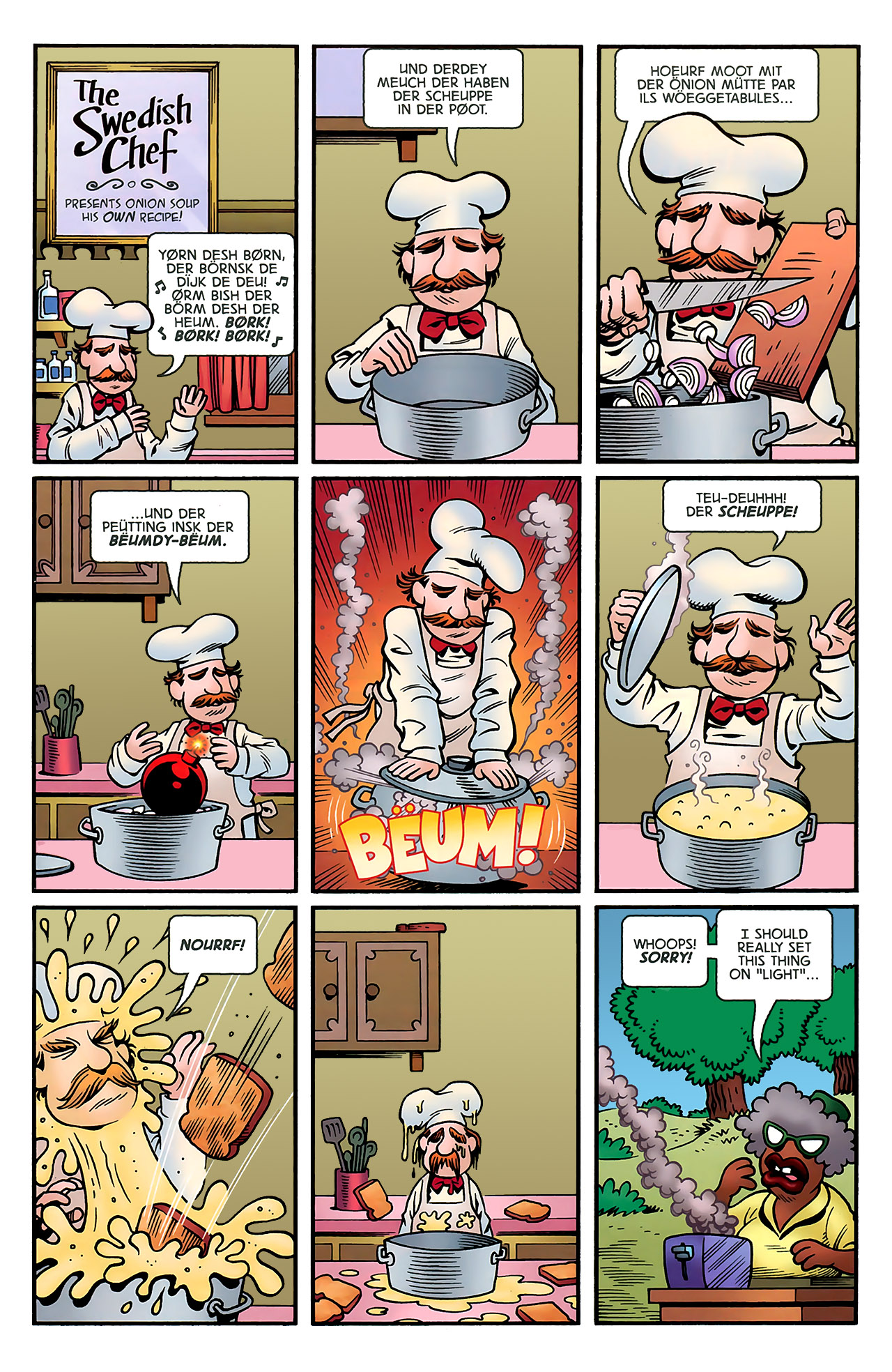Read online The Muppet Show: The Treasure of Peg-Leg Wilson comic -  Issue #1 - 9
