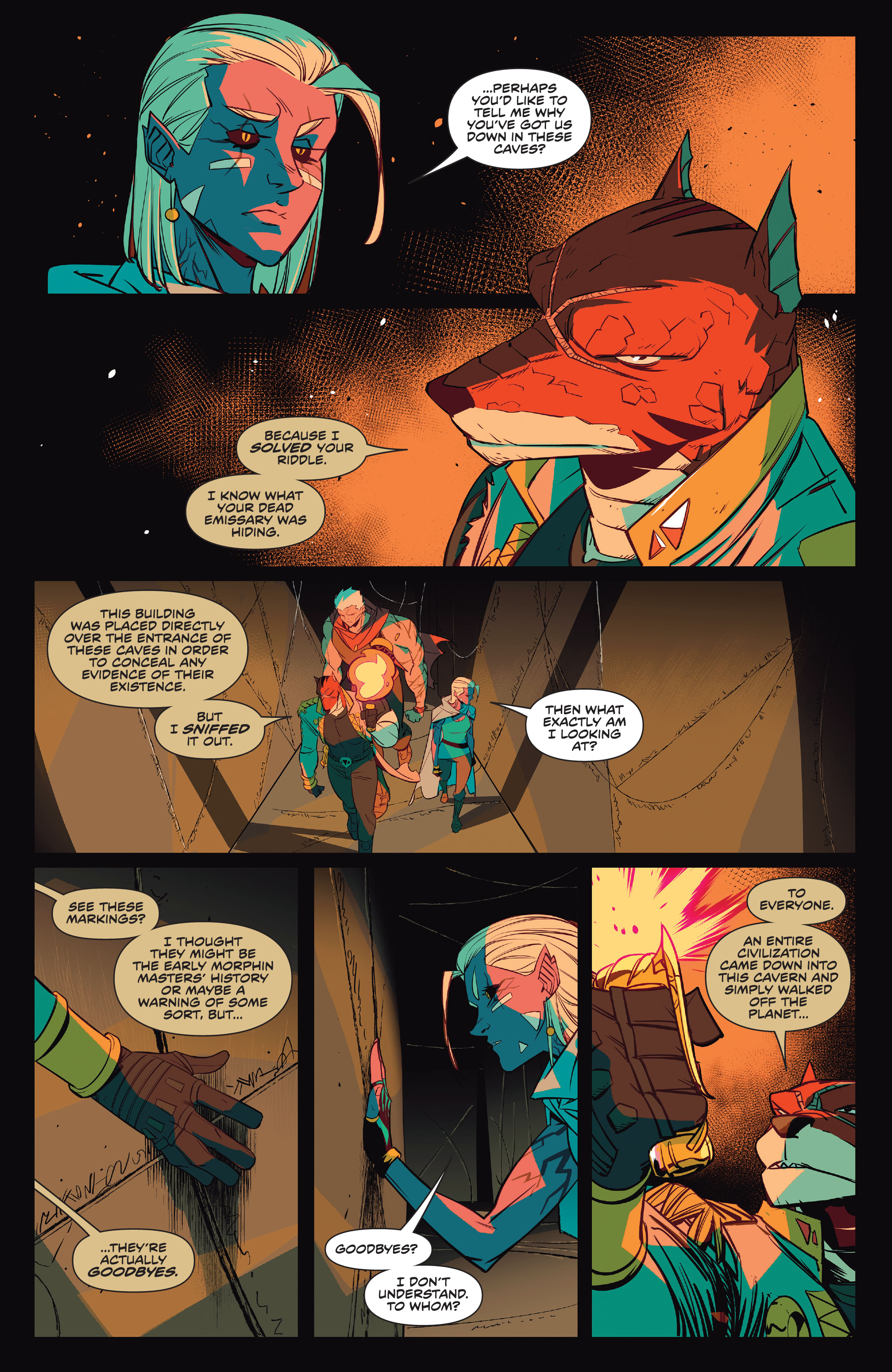 Read online Mighty Morphin Power Rangers comic -  Issue #48 - 5