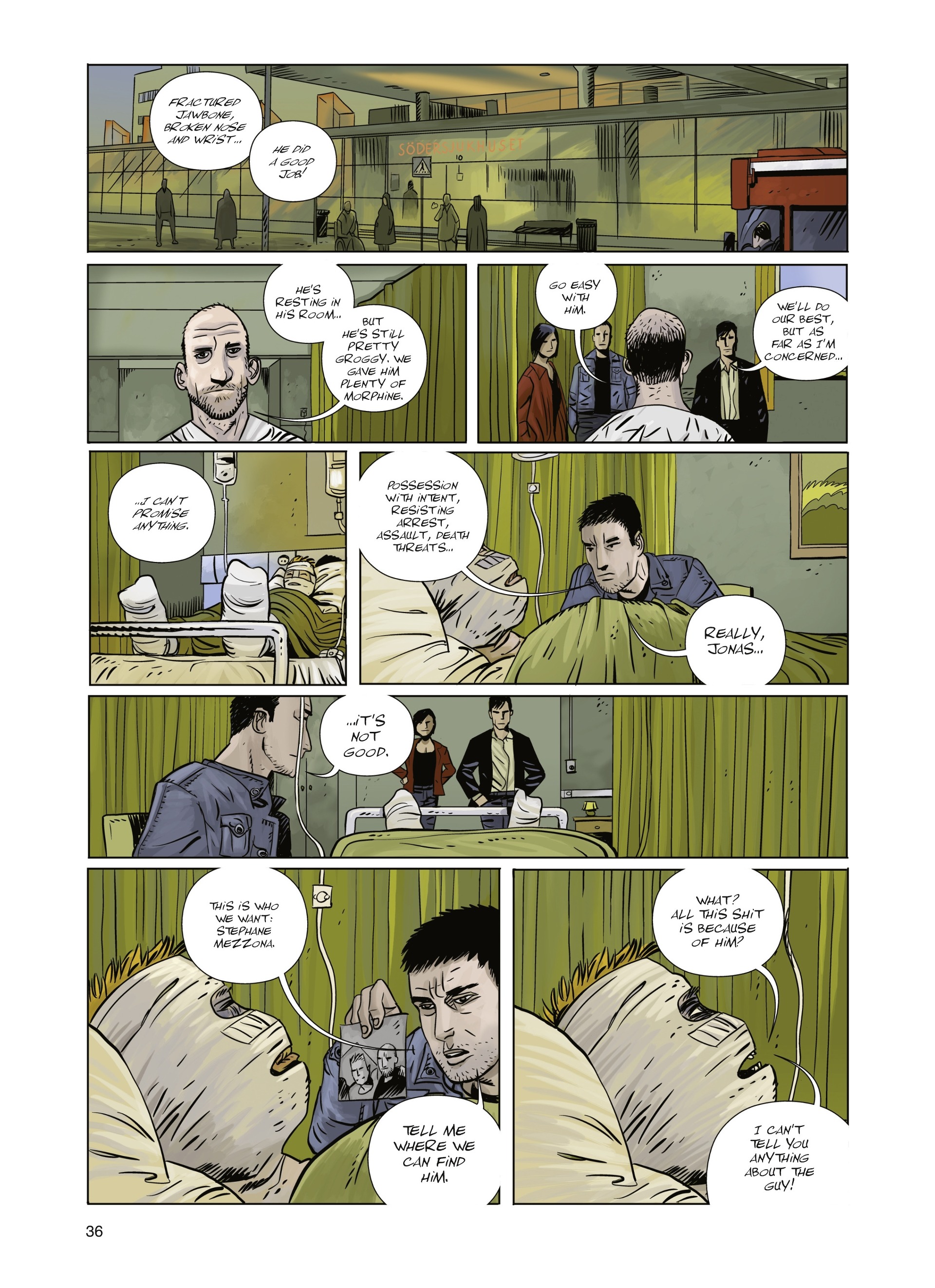 Read online Interpol comic -  Issue #2 - 36