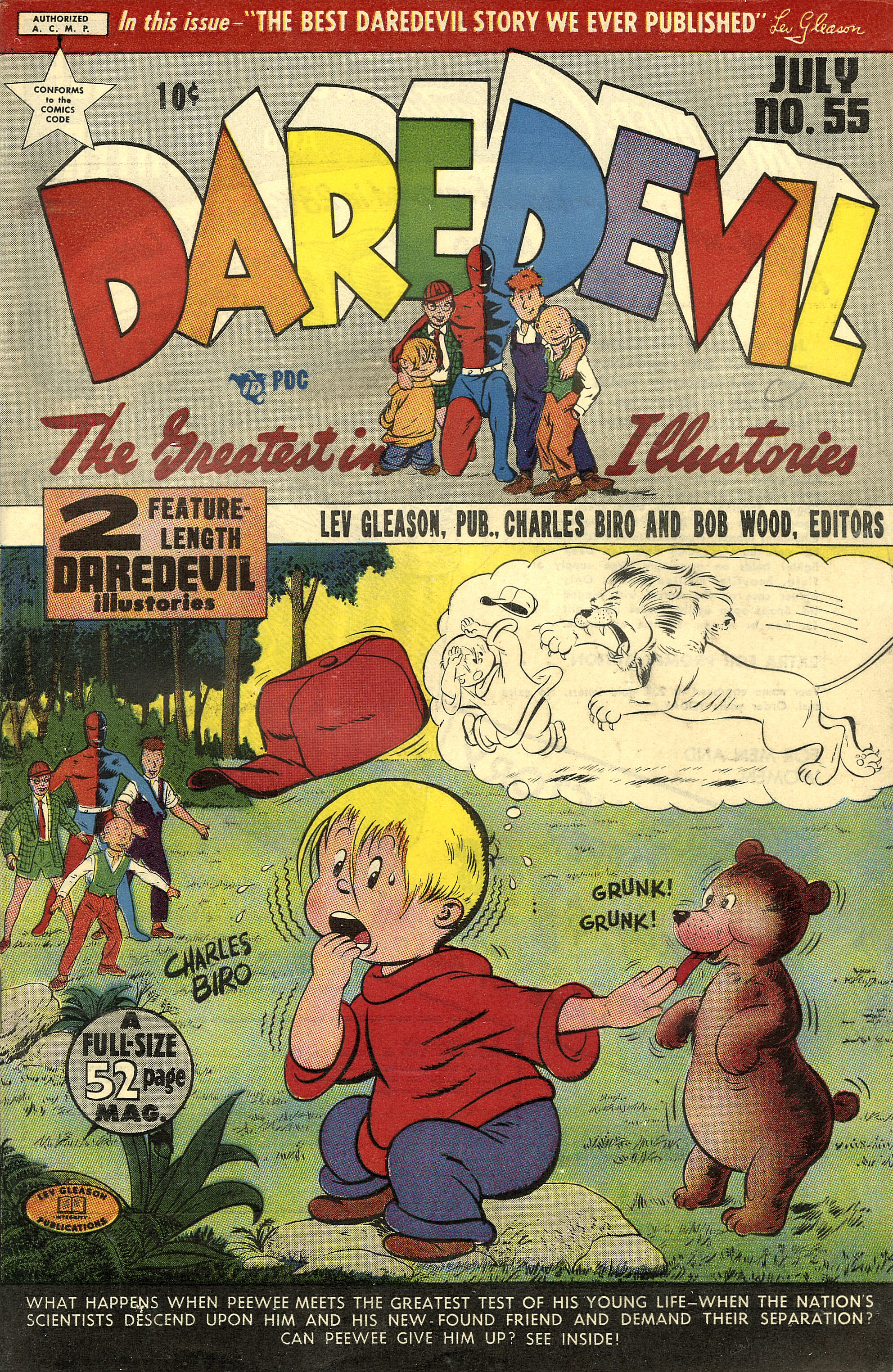 Read online Daredevil (1941) comic -  Issue #55 - 1