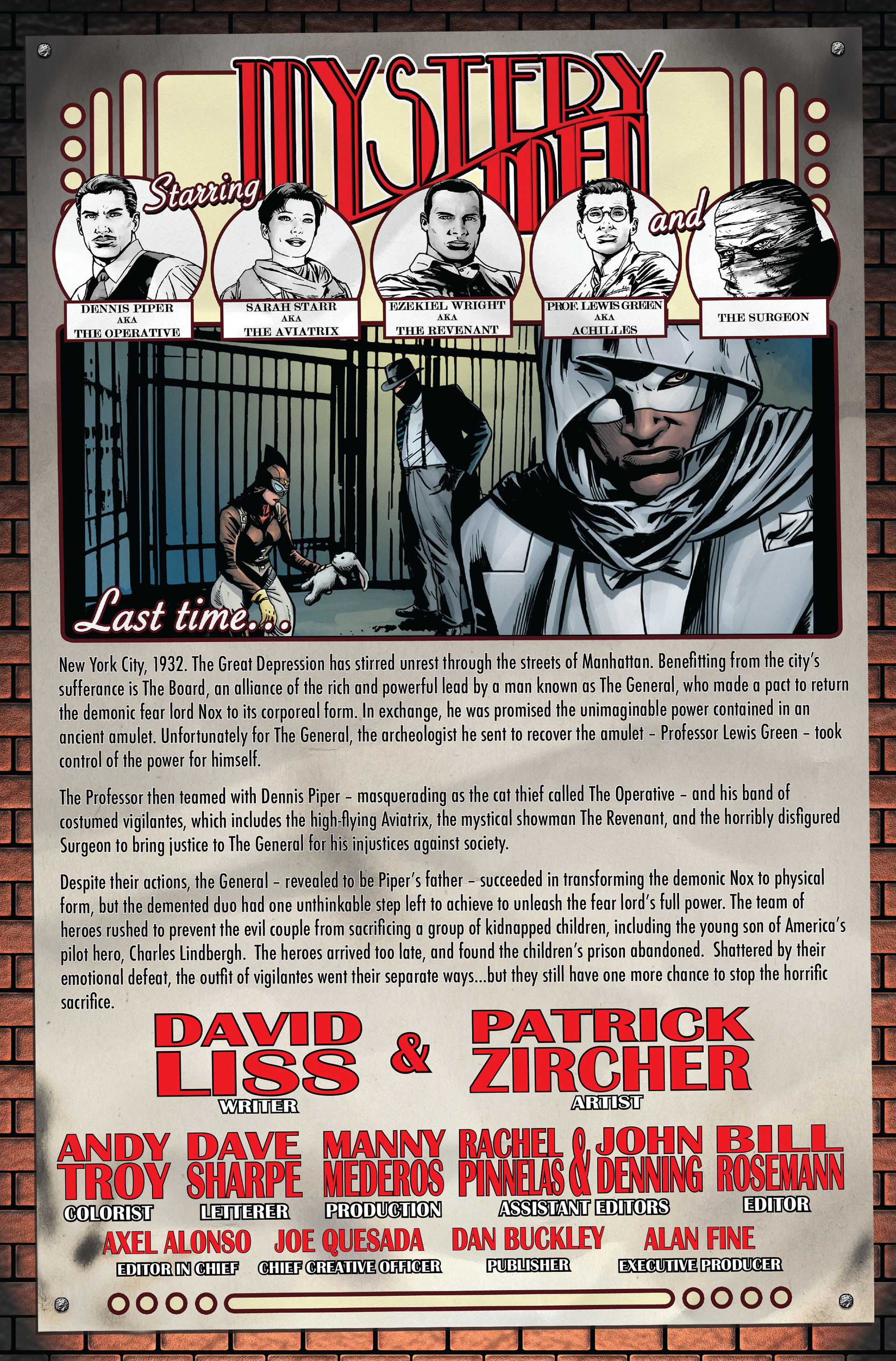 Read online Mystery Men comic -  Issue #5 - 2