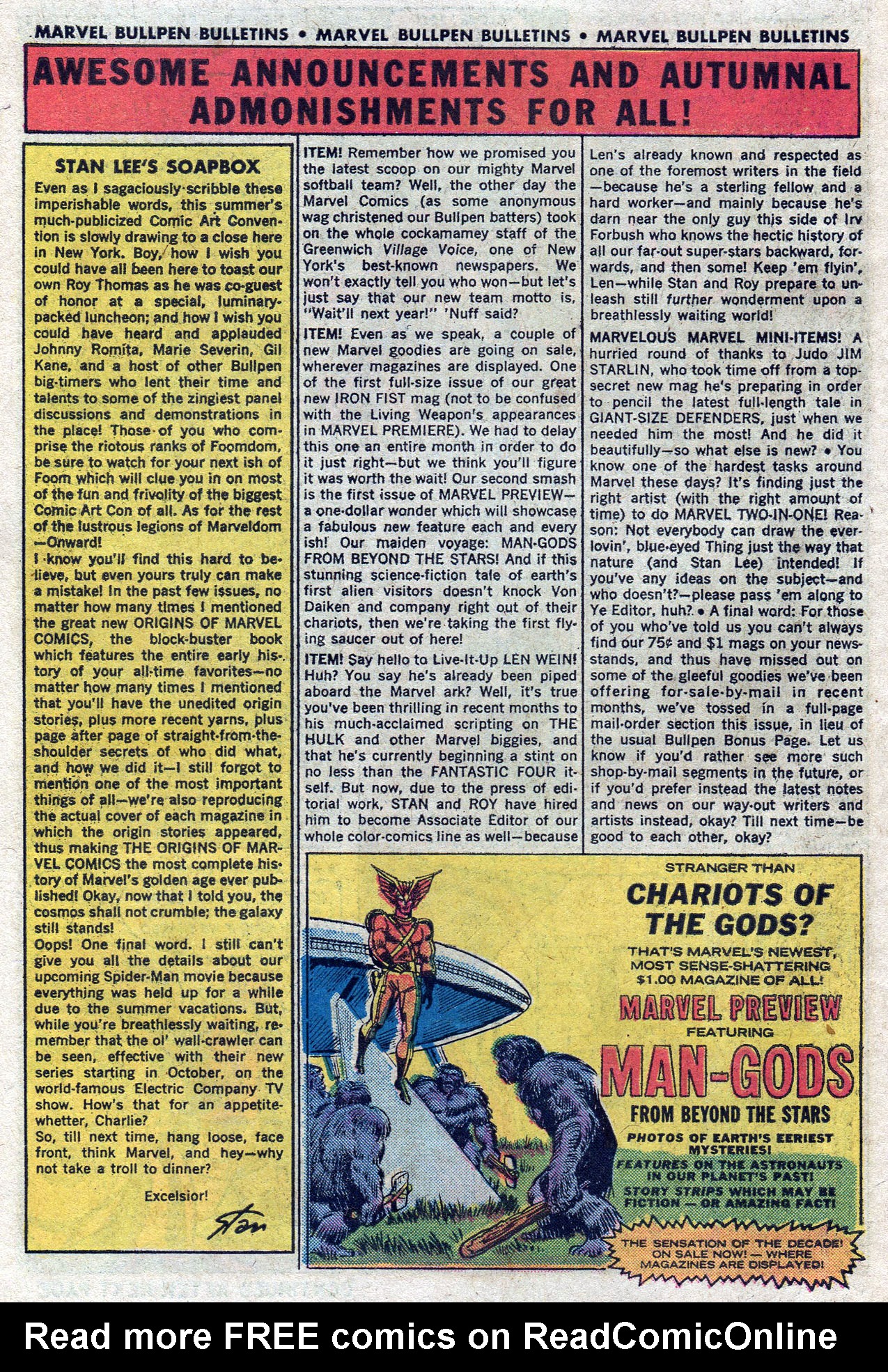 Read online Where Monsters Dwell (1970) comic -  Issue #33 - 30
