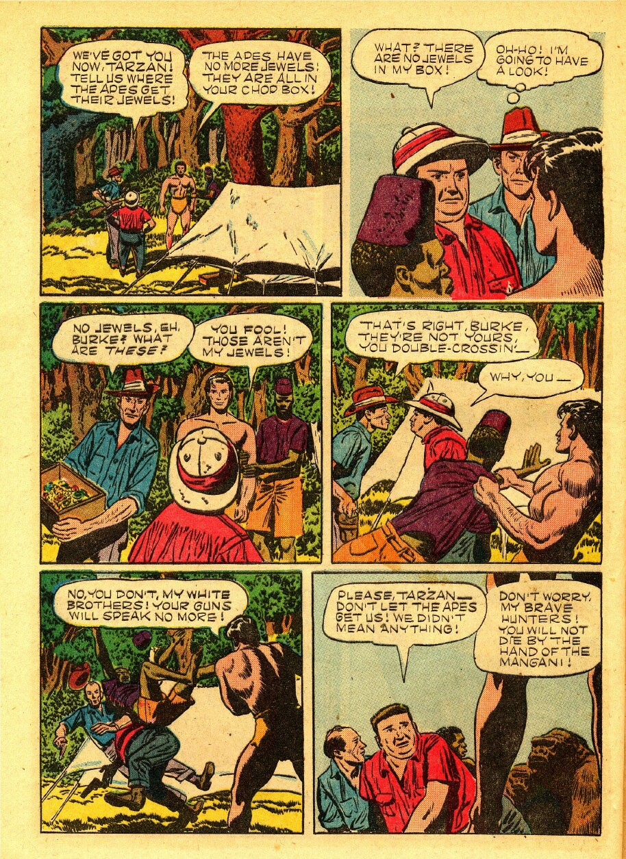 Read online Tarzan (1948) comic -  Issue #46 - 40