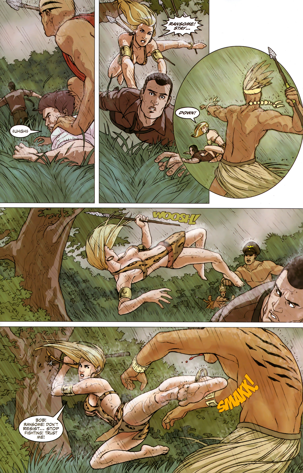 Read online Sheena Queen of the Jungle: Dark Rising comic -  Issue #2 - 13