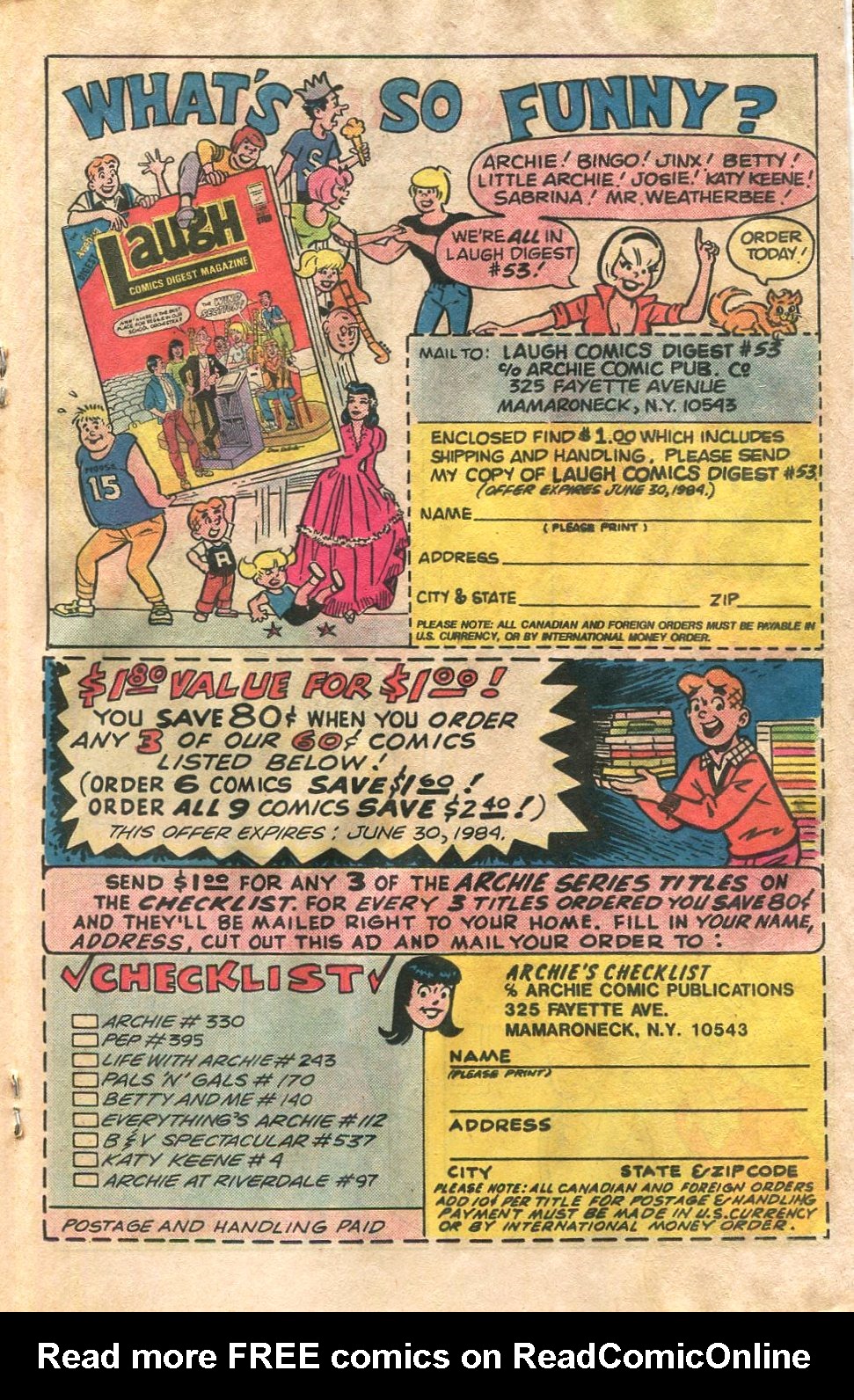 Read online Jughead (1965) comic -  Issue #334 - 19